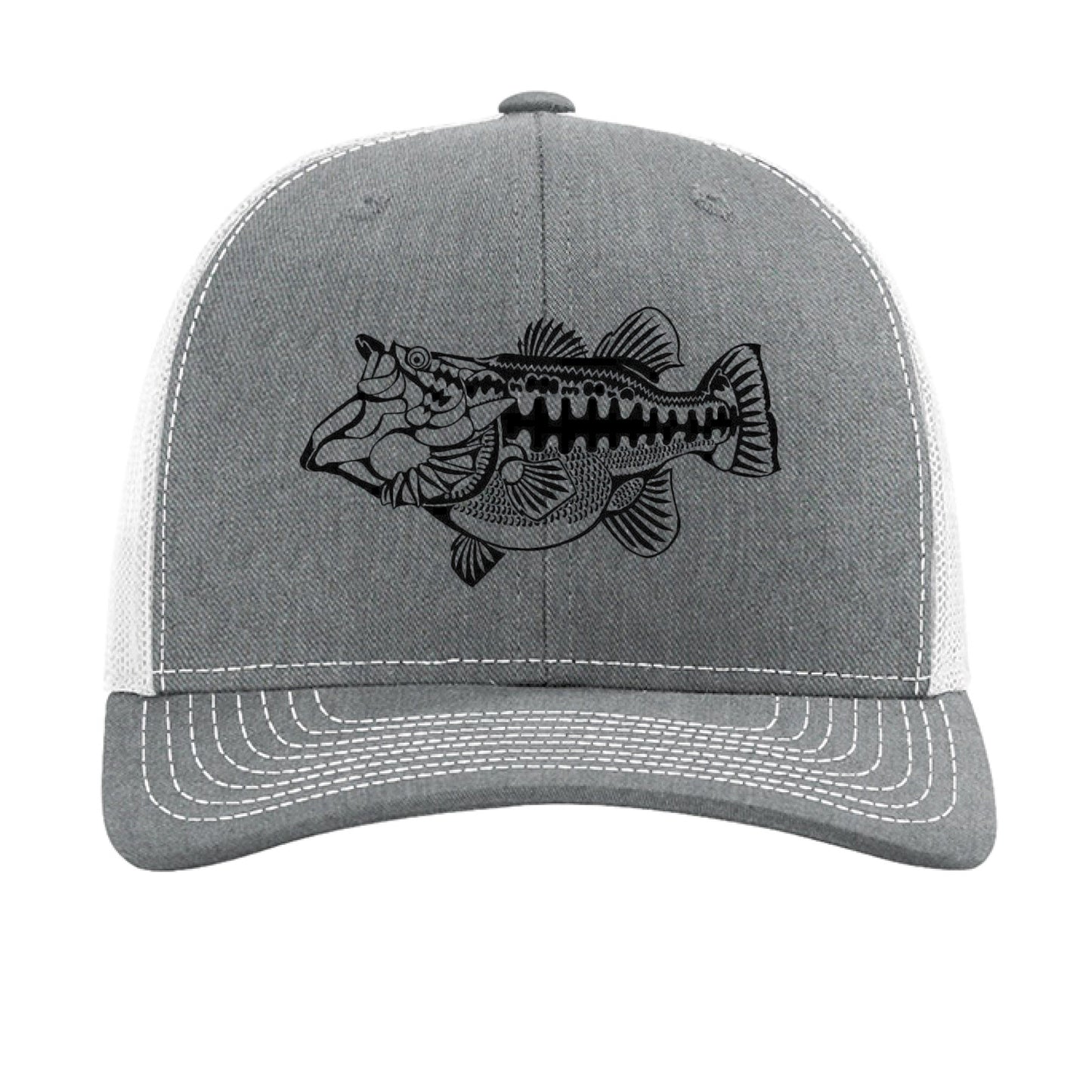 Heather Grey/ White - FRONT