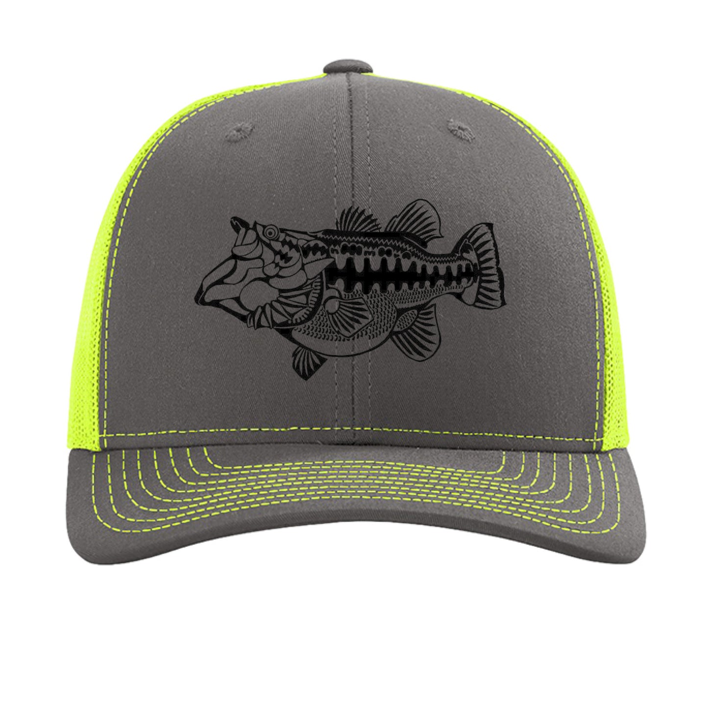Charcoal/ Neon Yellow - FRONT