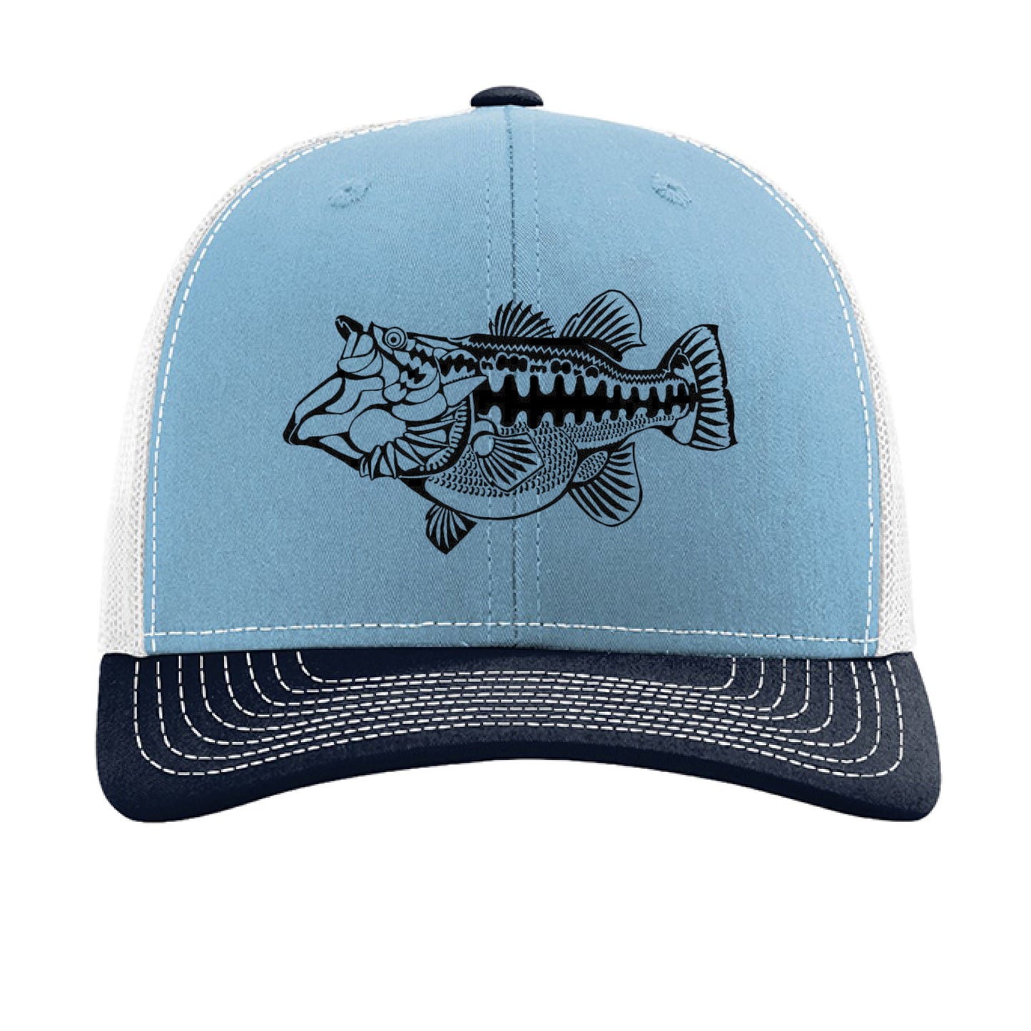 Columbia Blue/ White/ Navy - FRONT