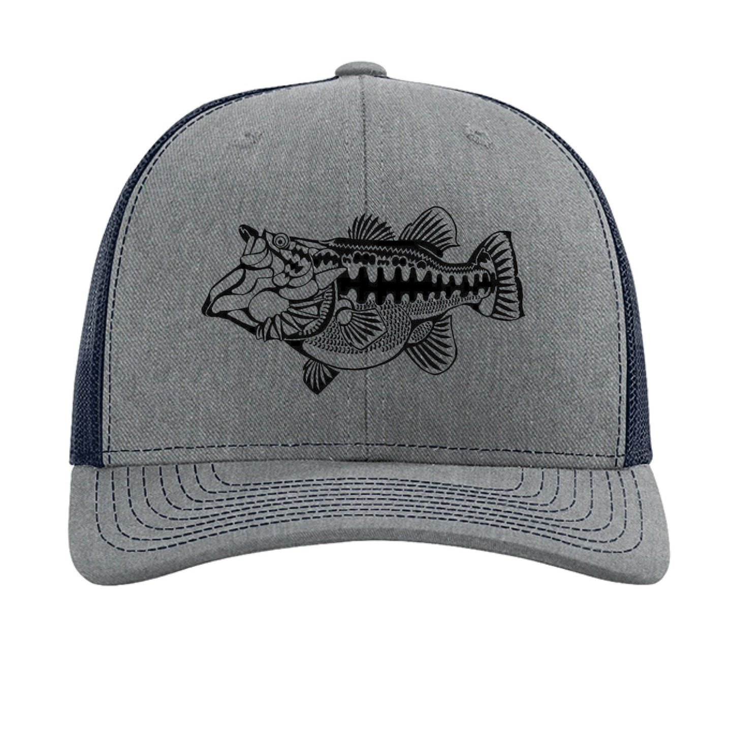 Heather Grey/ Navy - FRONT