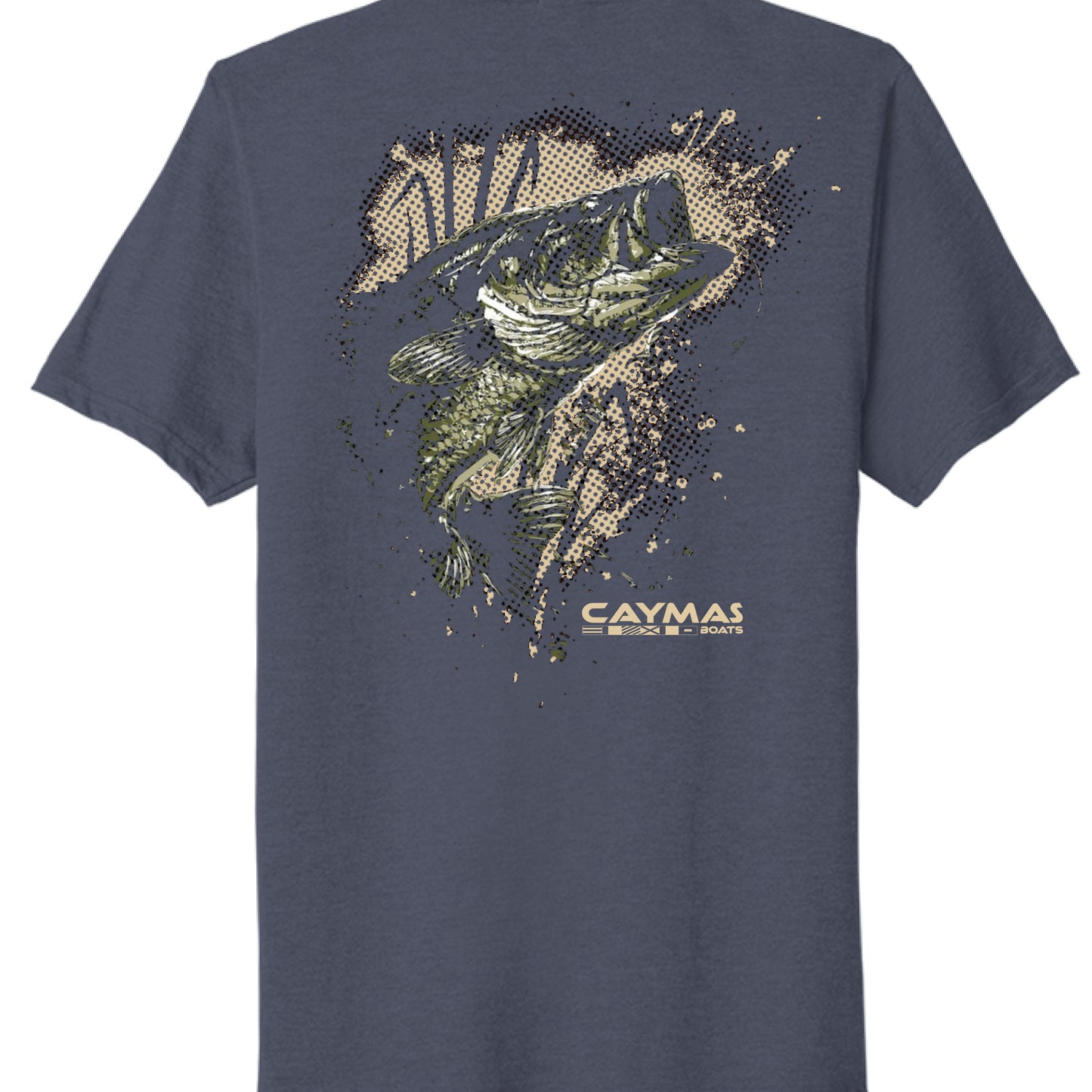 Team Navy Heather - BACK