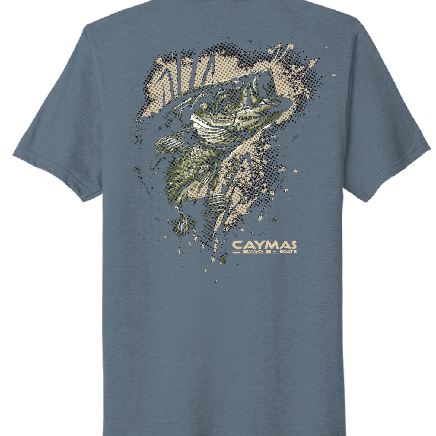 Steel Blue Heather - BACK