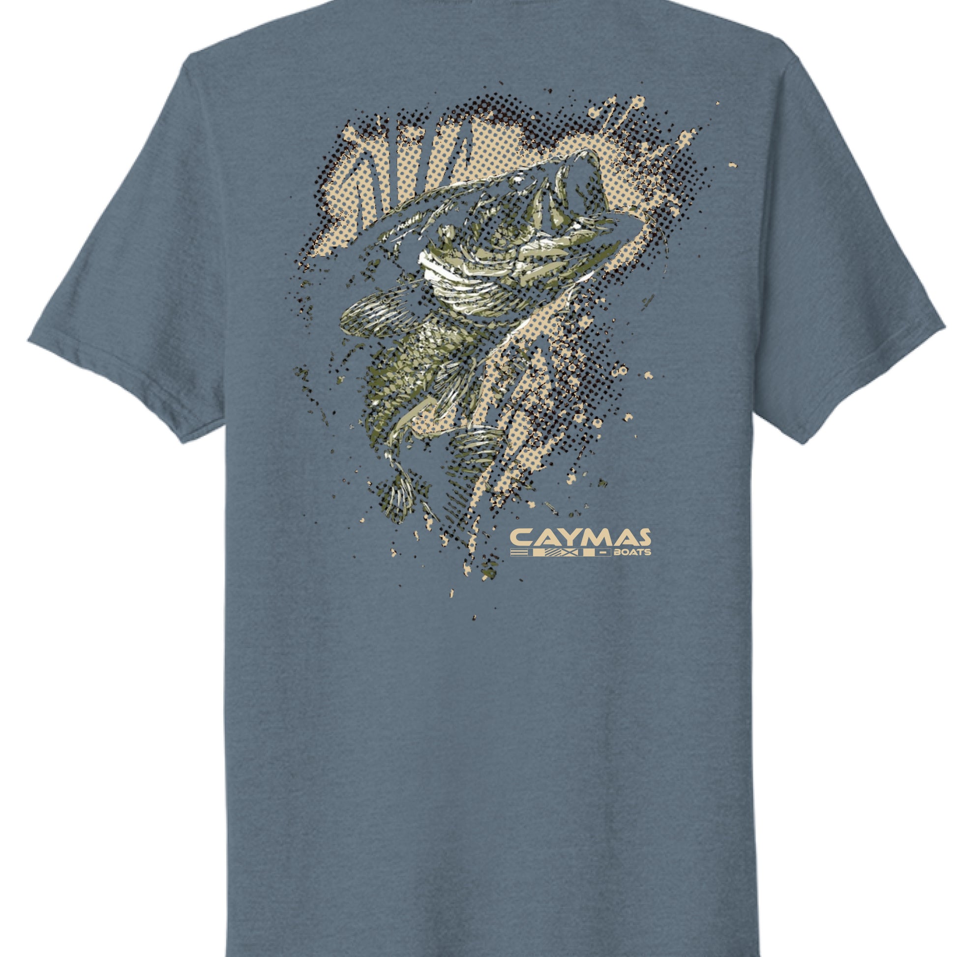 Steel Blue Heather - BACK
