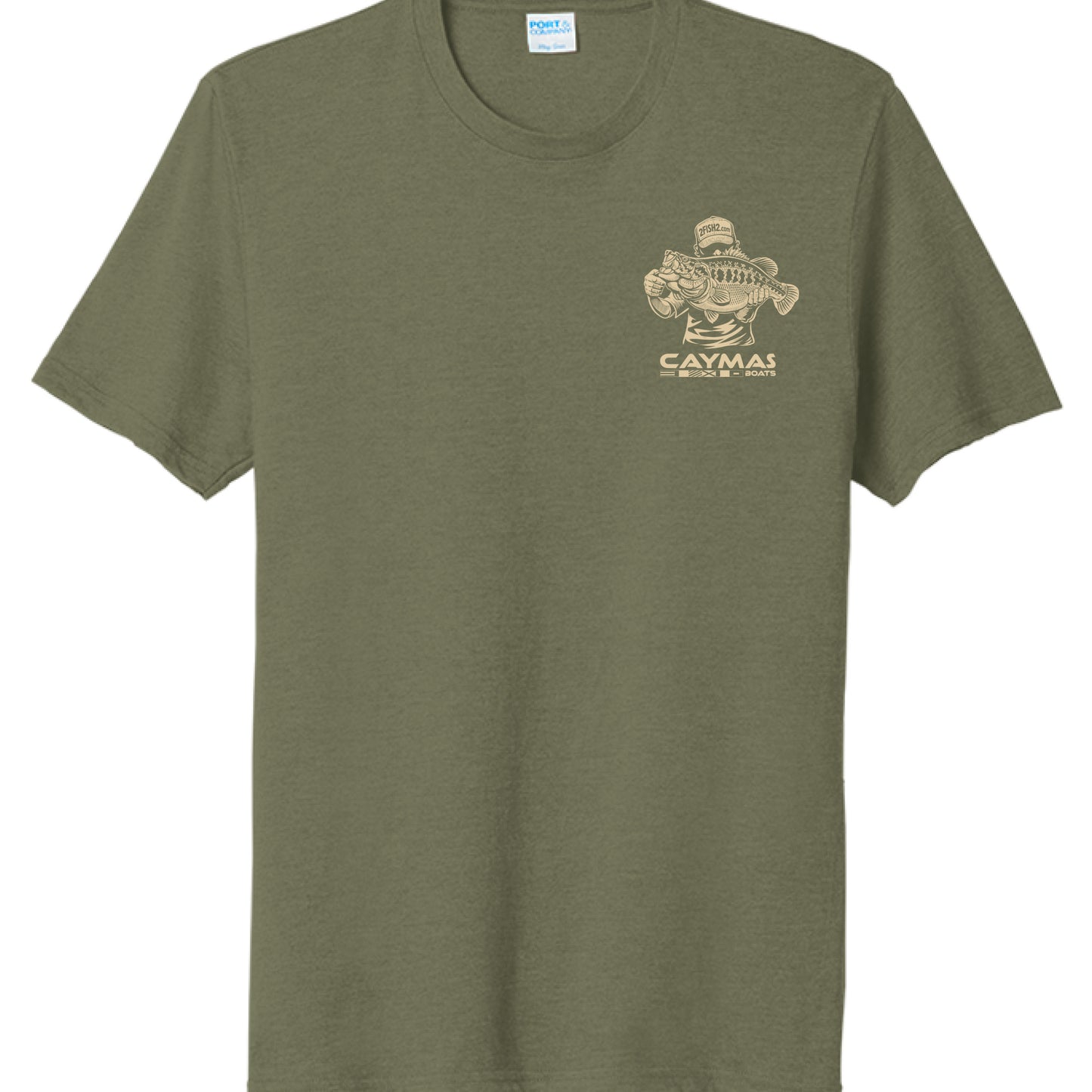 Military Green Heather - FRONT