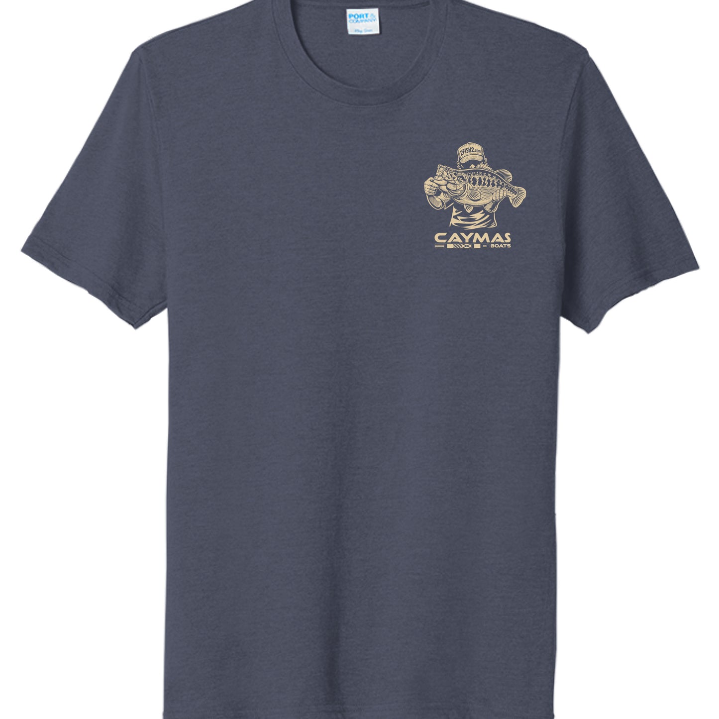 Team Navy Heather - FRONT