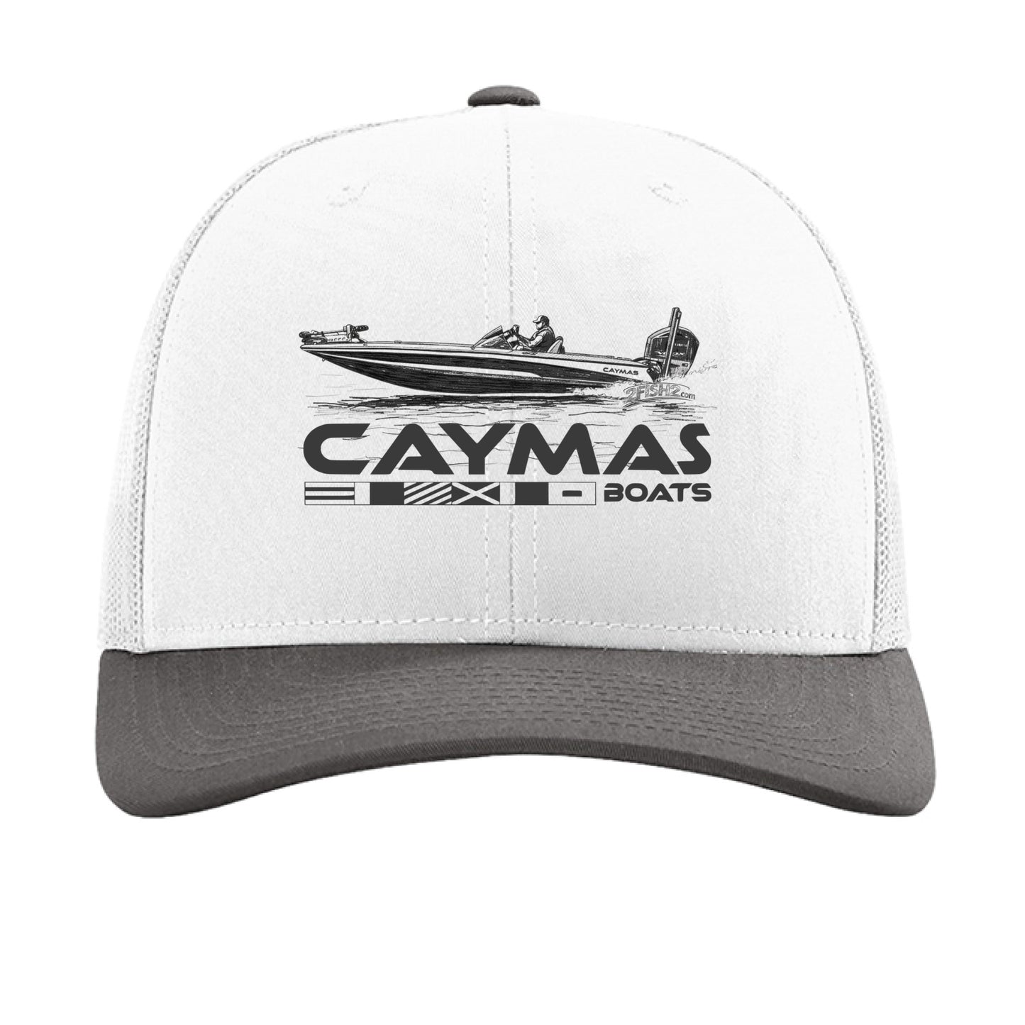 White/ White/ Charcoal - FRONT