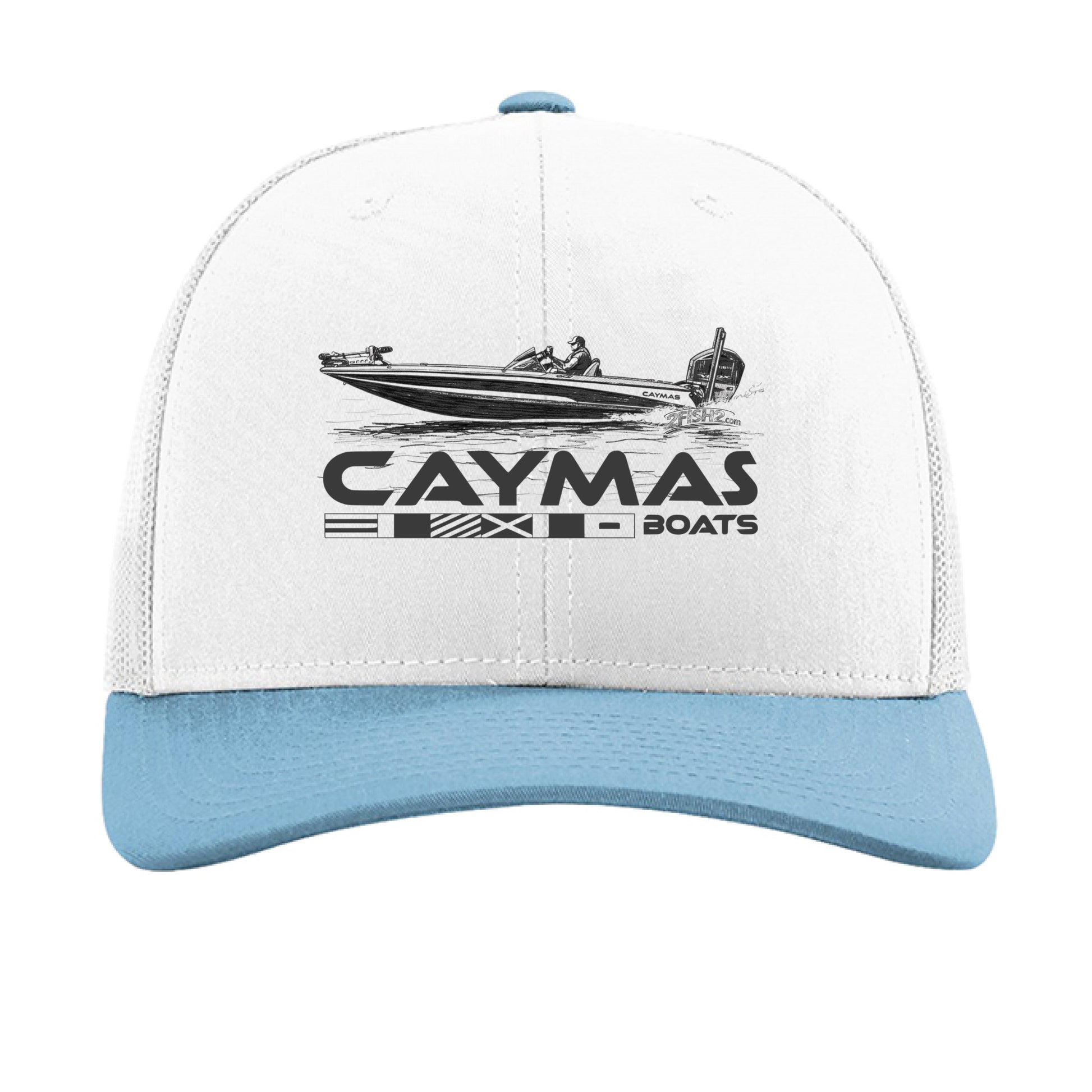 White/ White/ Columbia Blue - FRONT
