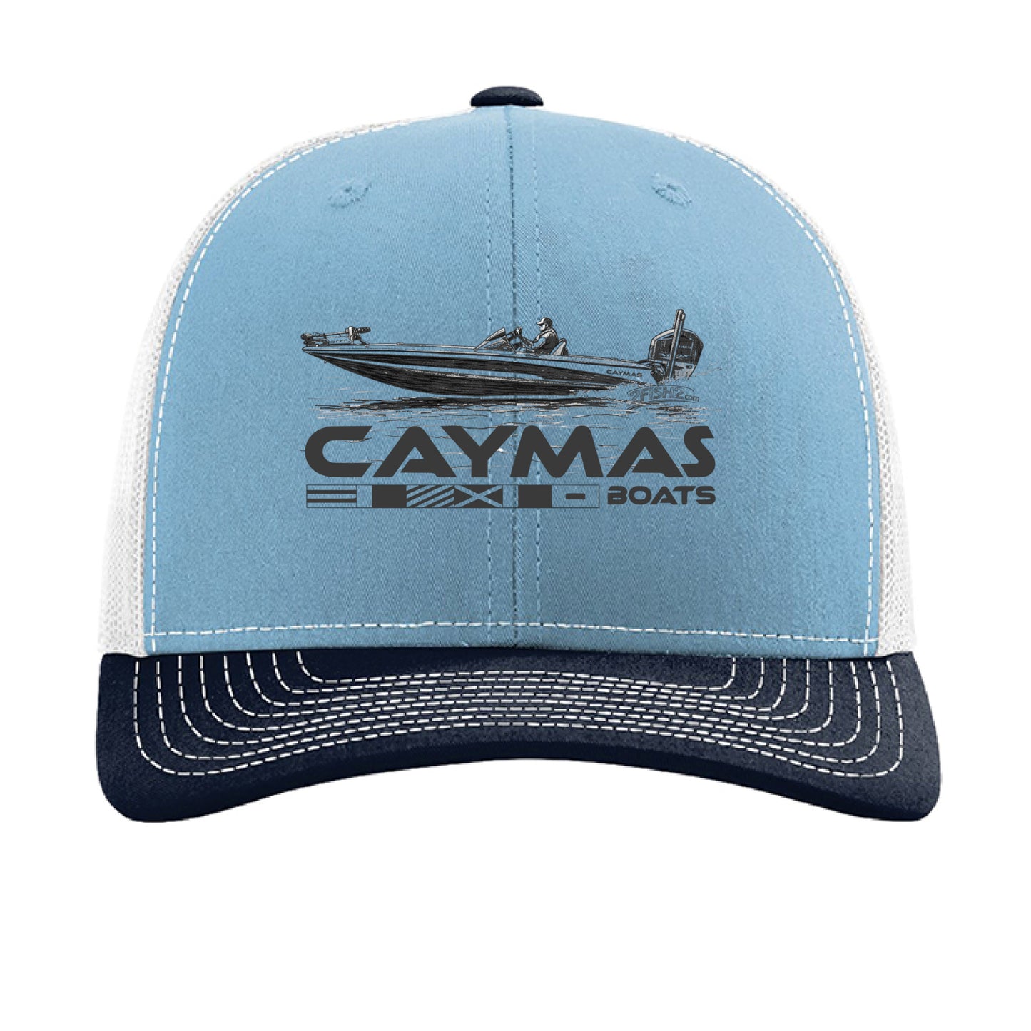 Columbia Blue/ White/ Navy - FRONT