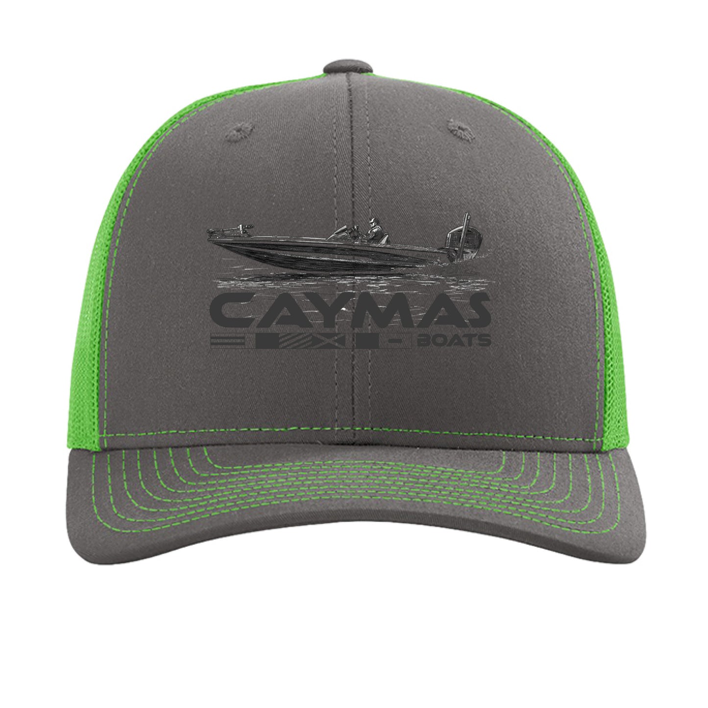 Charcoal/ Neon Green - FRONT