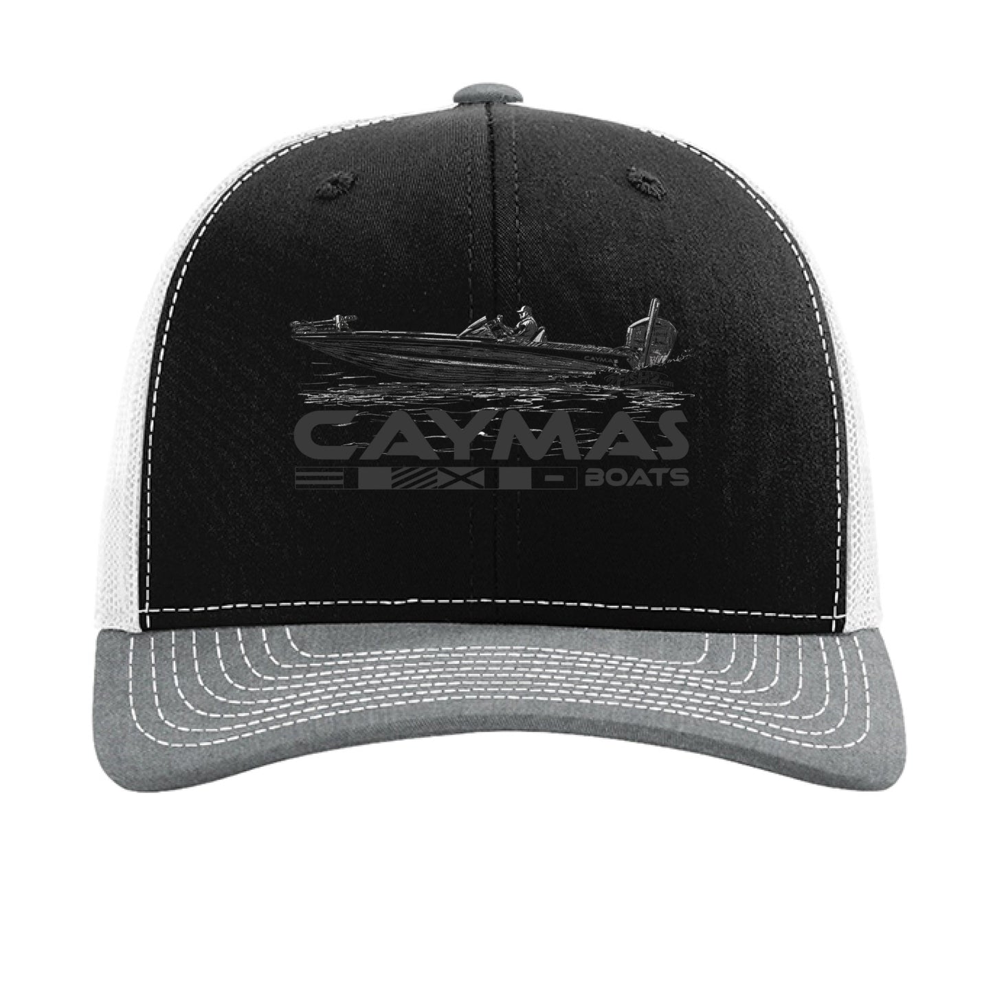 Black/ White/ Heather Grey - FRONT