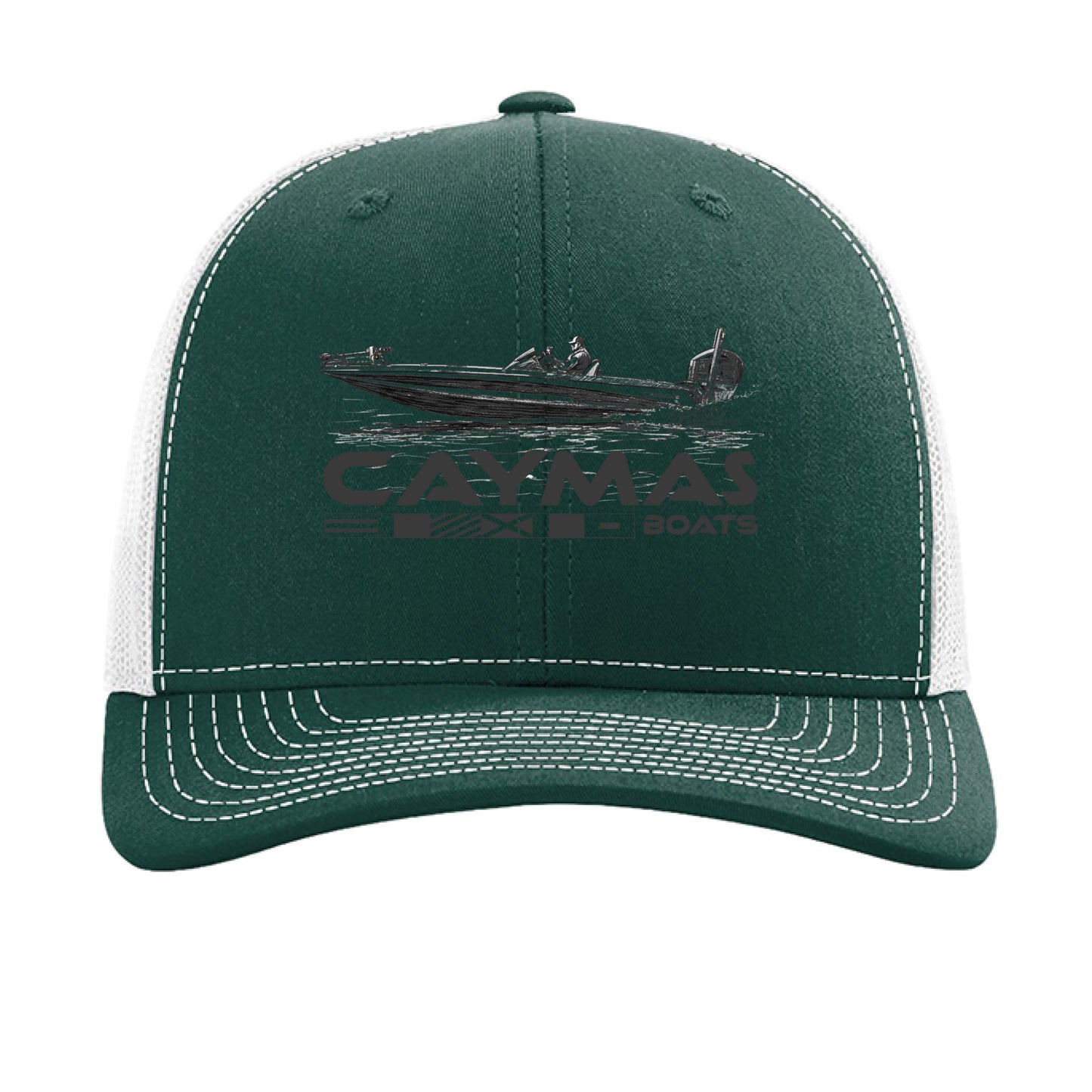 Dark Green/ White - FRONT