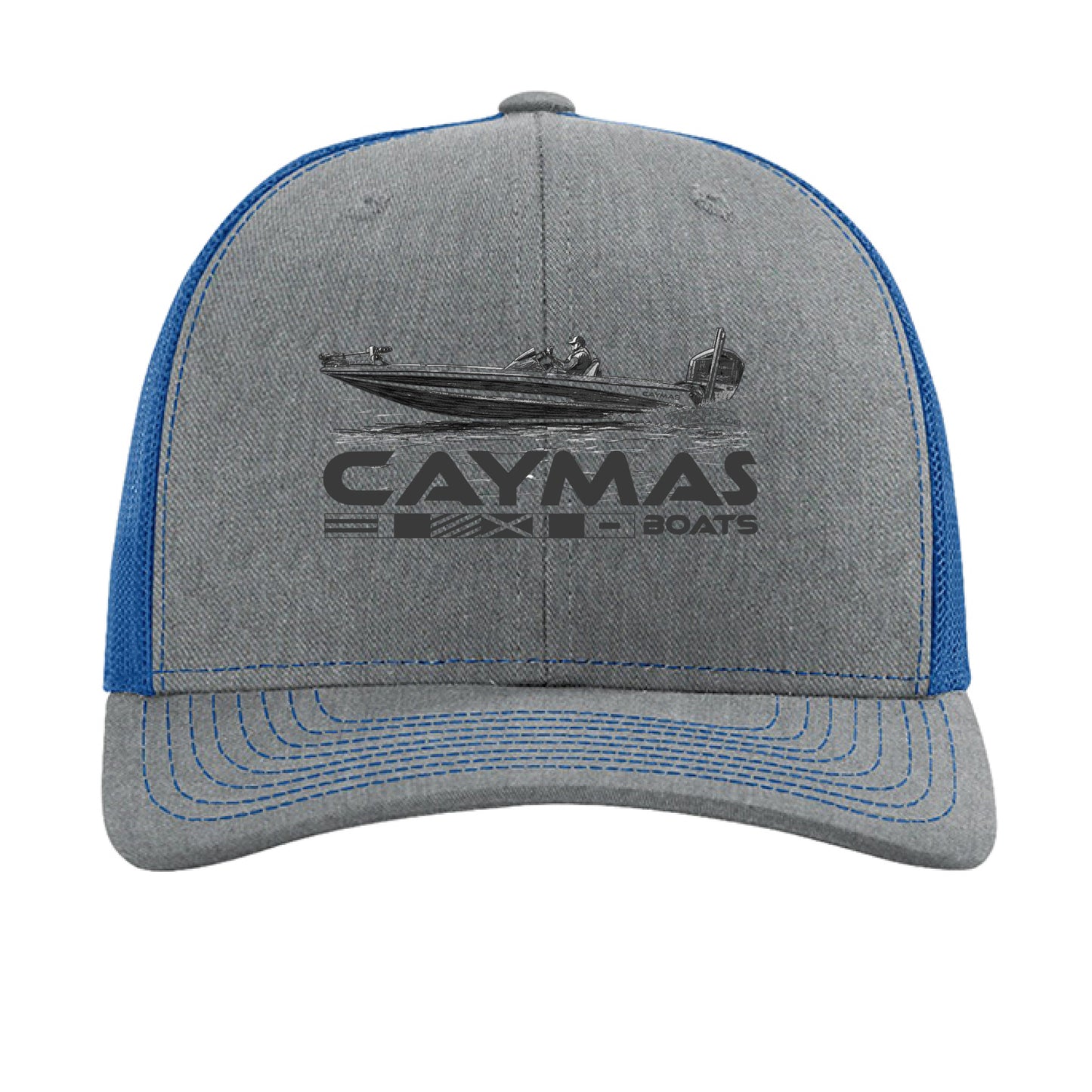 Heather Grey/ Royal - FRONT