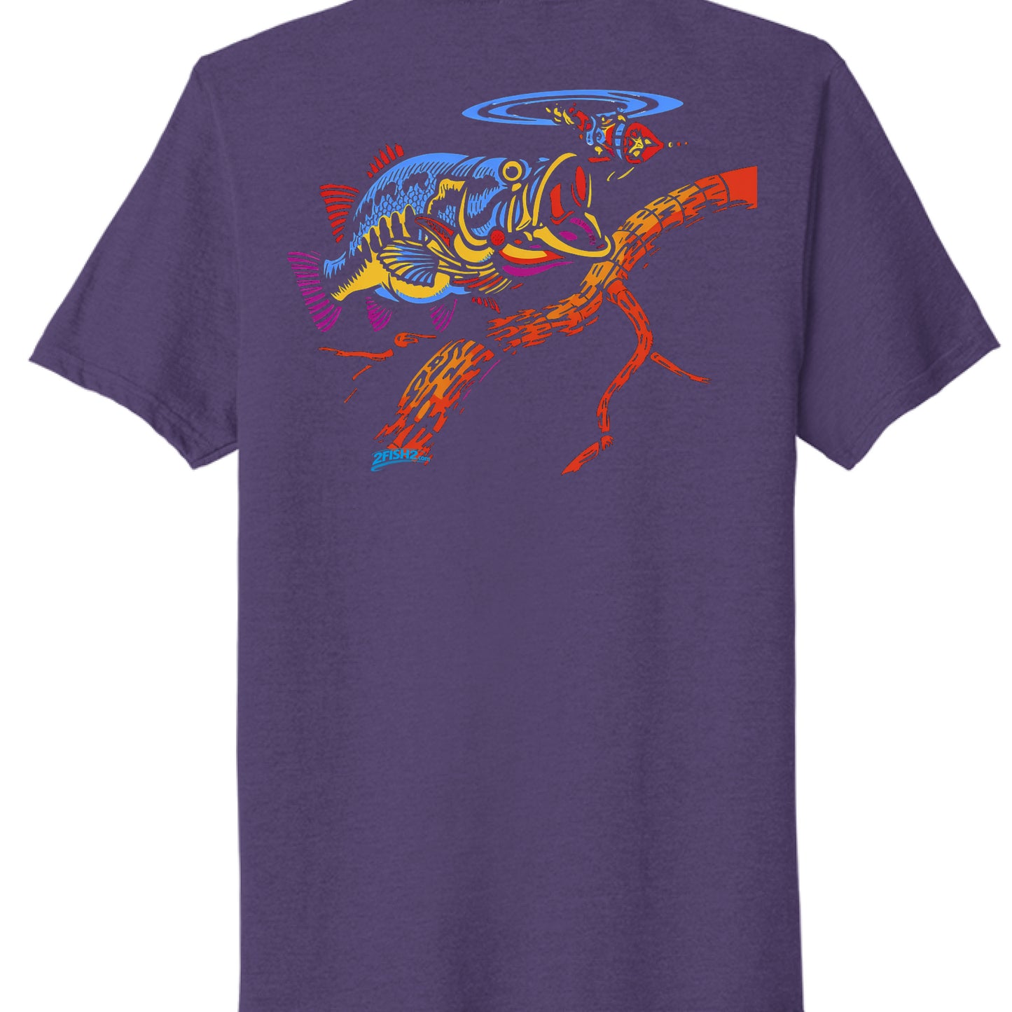 Team Purple Heather - BACK