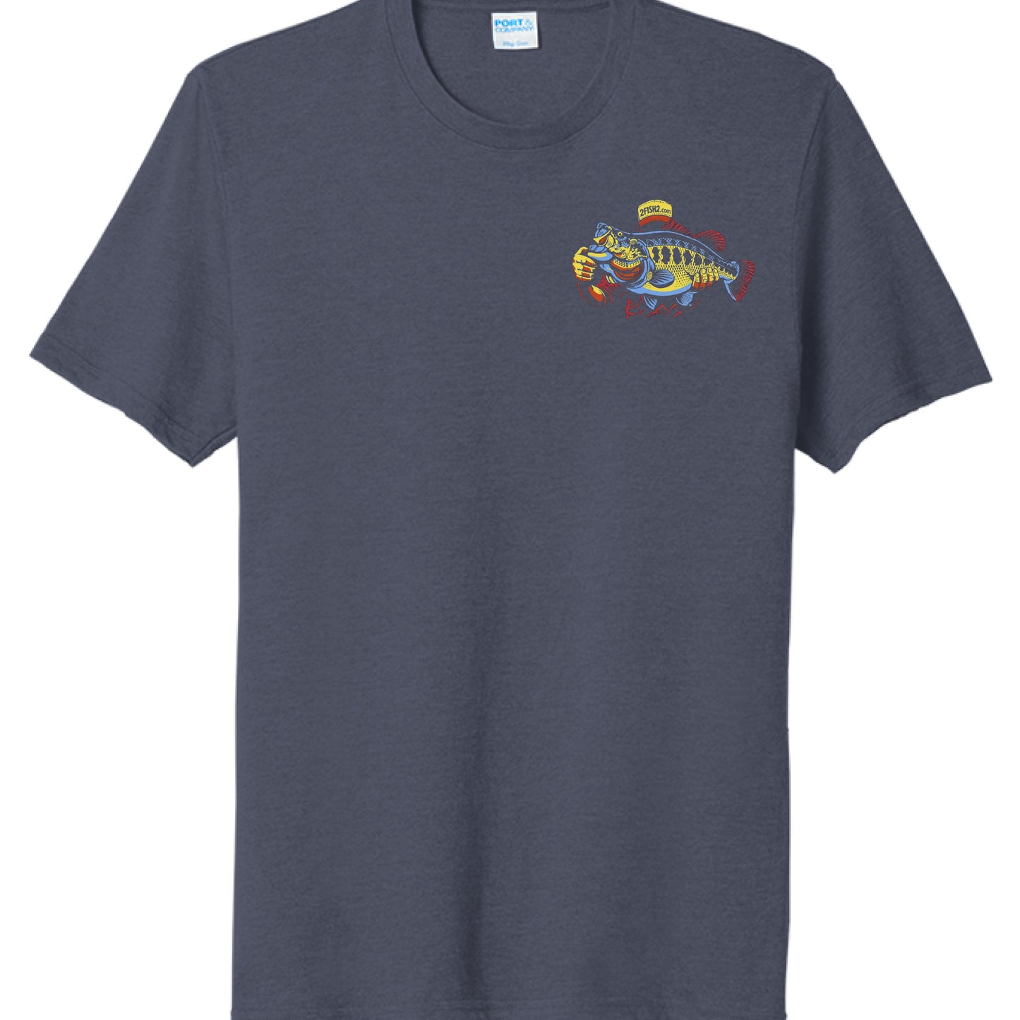 Team Navy Heather - FRONT