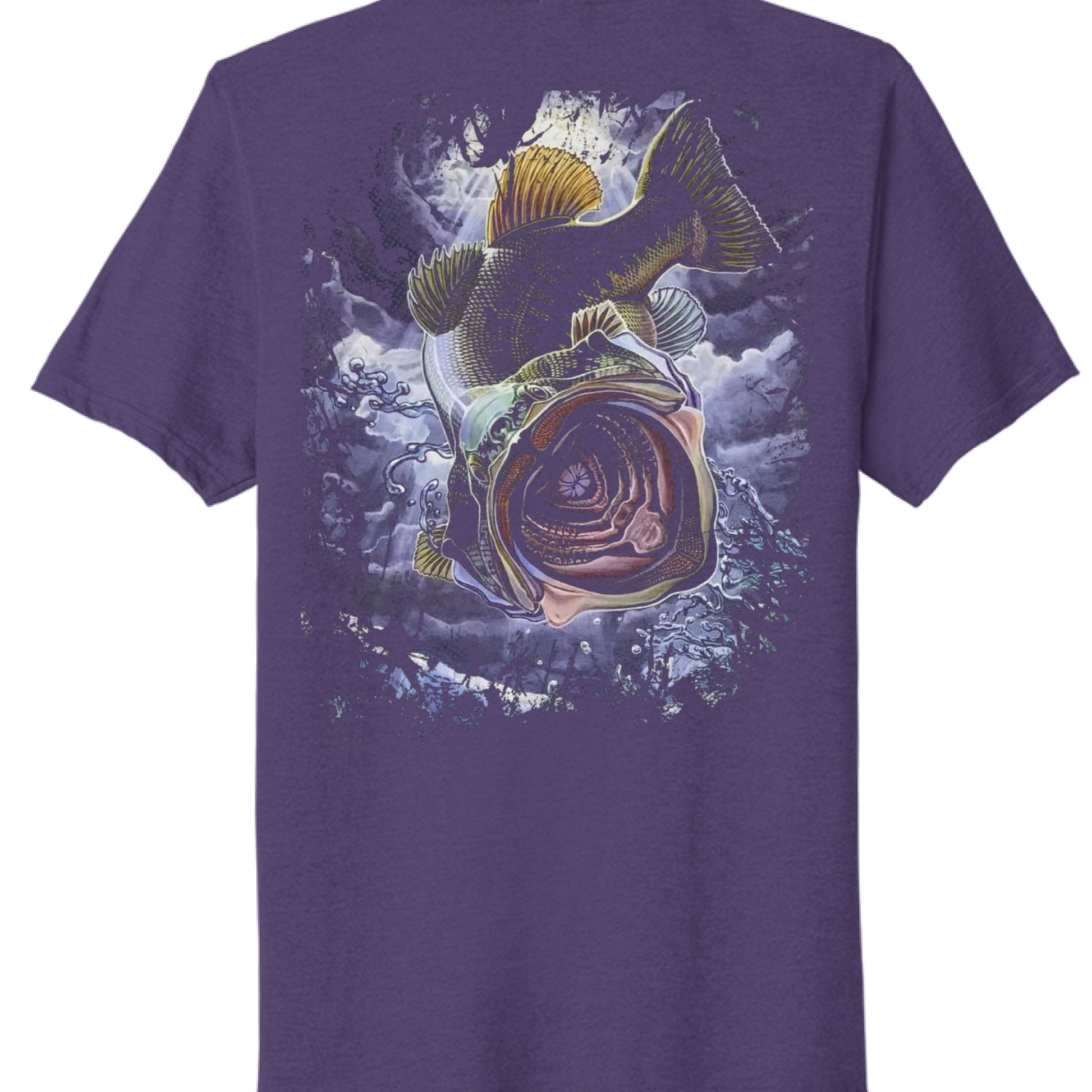 Team Purple Heather - BACK