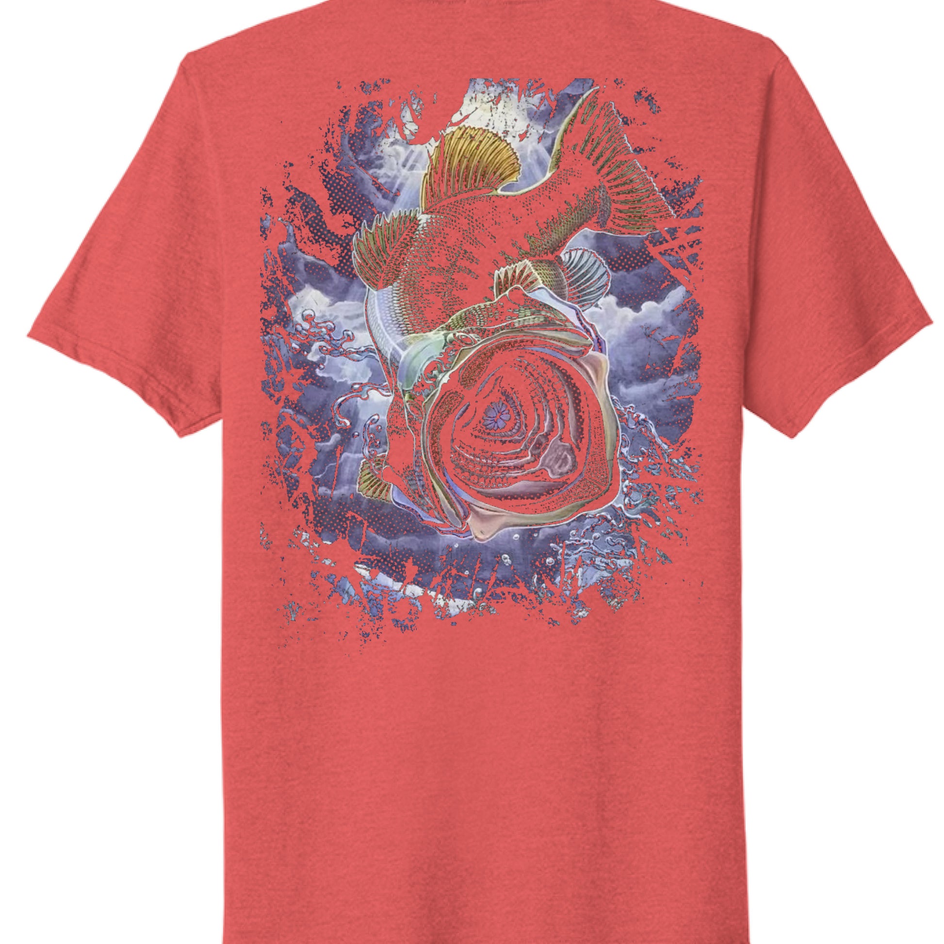 Bright Red Heather - BACK