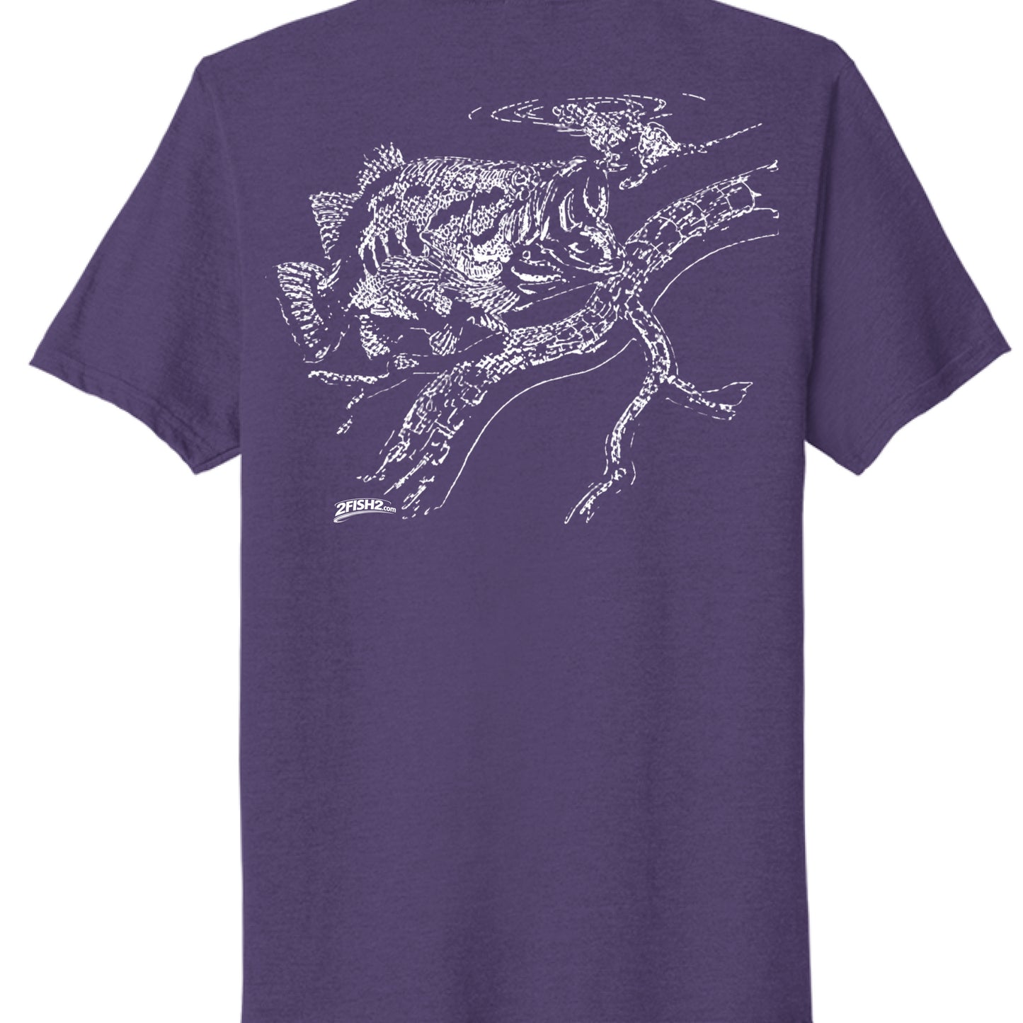 Team Purple Heather - BACK
