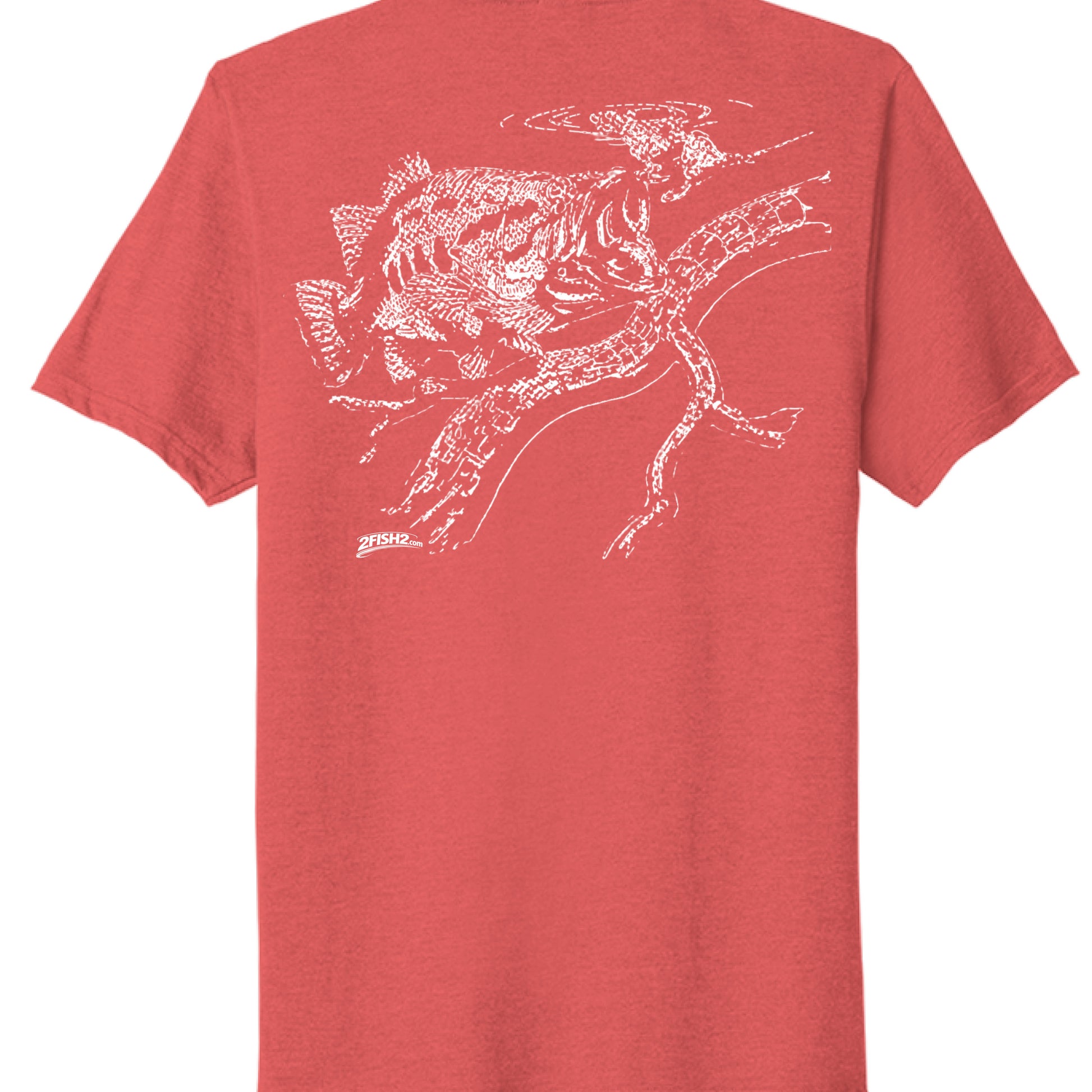Bright Red Heather - BACK
