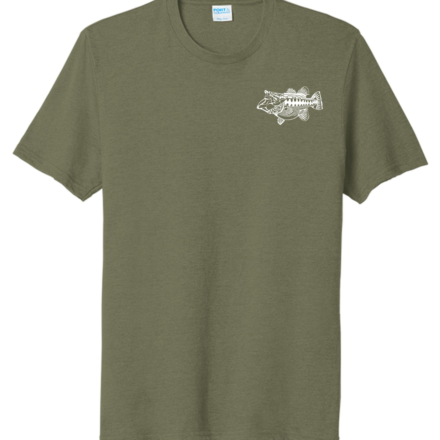 Military Green Heather - FRONT