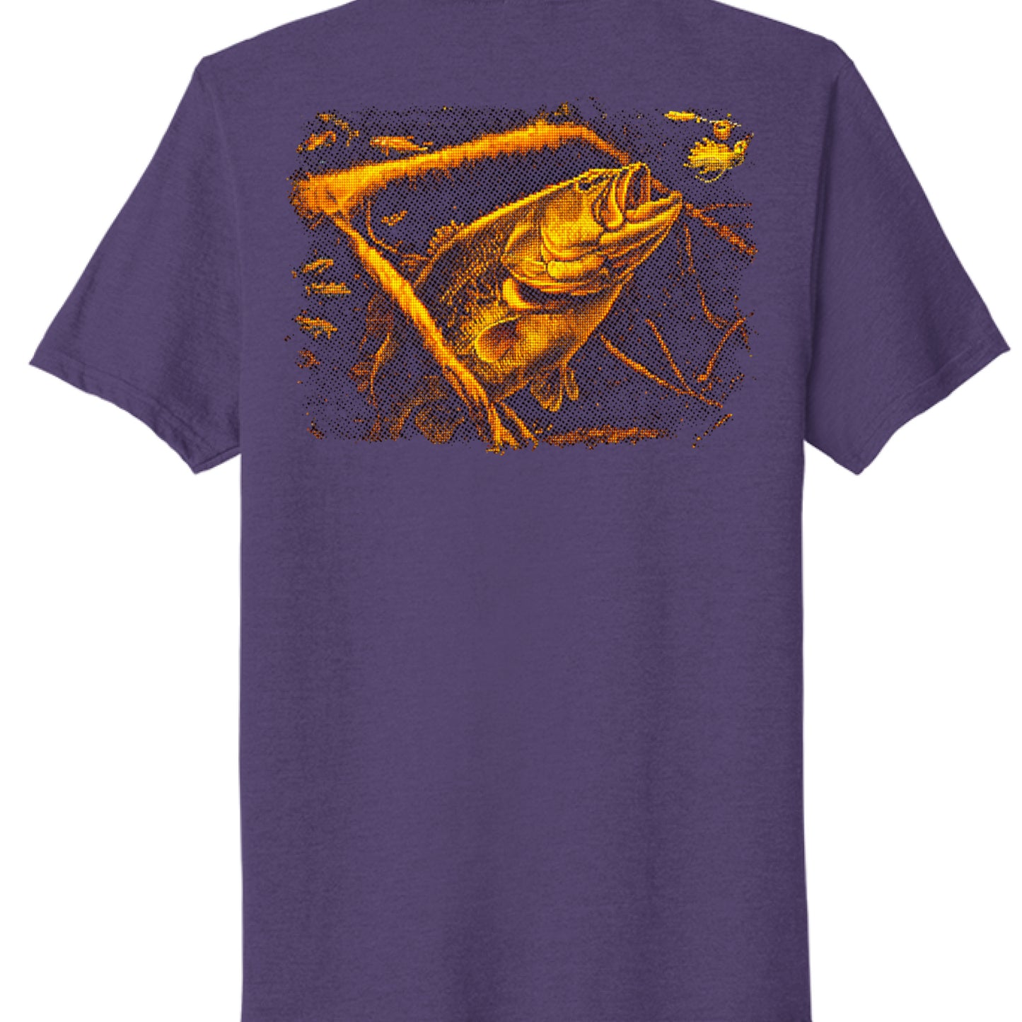 Team Purple Heather - BACK