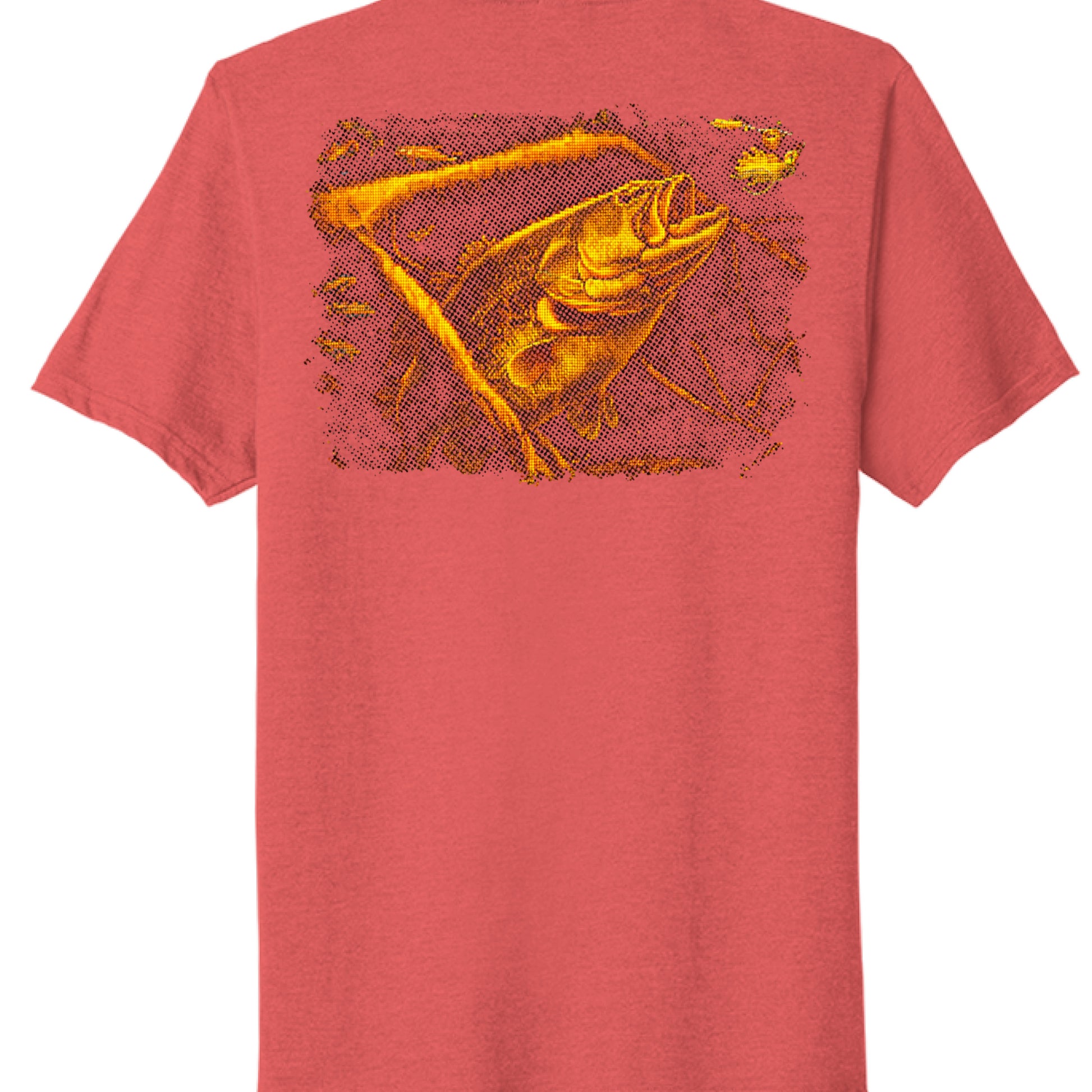 Bright Red Heather - BACK