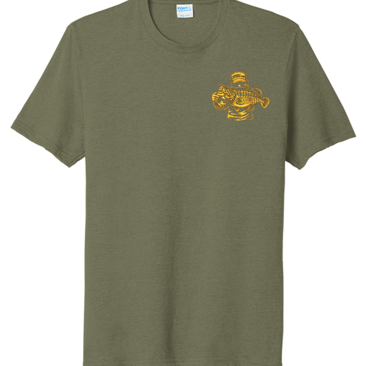 Military Green Heather - FRONT
