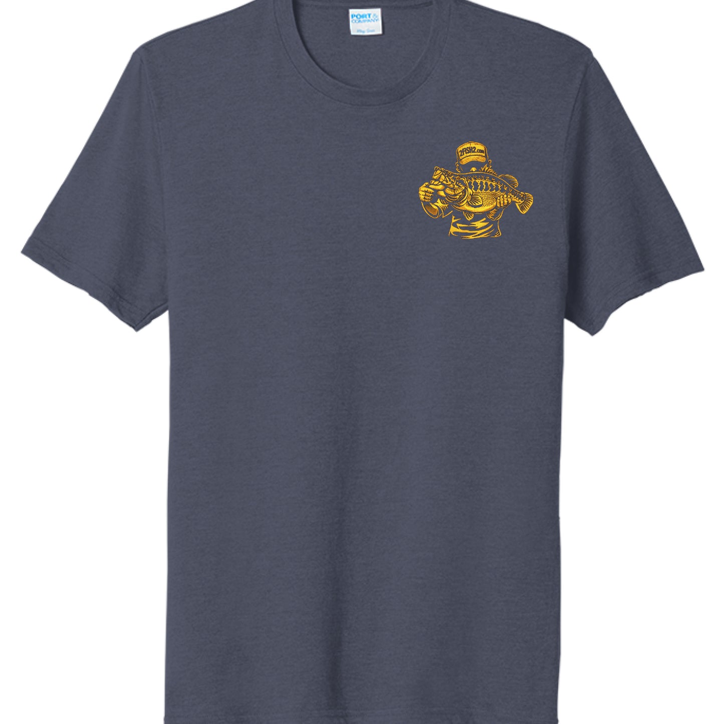 Team Navy Heather - FRONT