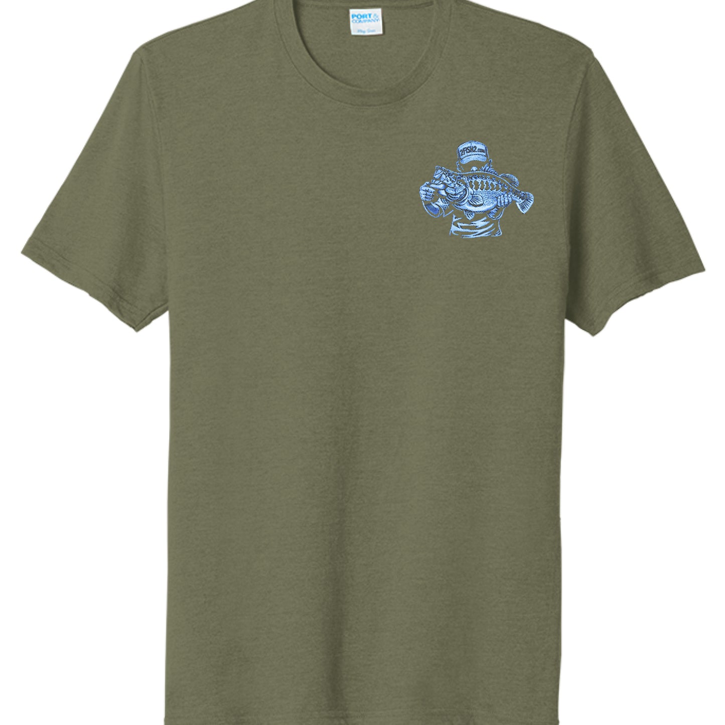 Military Green Heather - FRONT