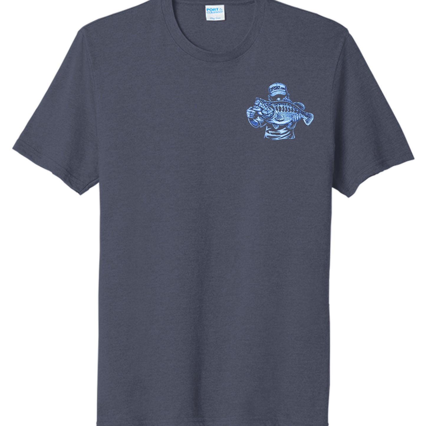 Team Navy Heather - FRONT