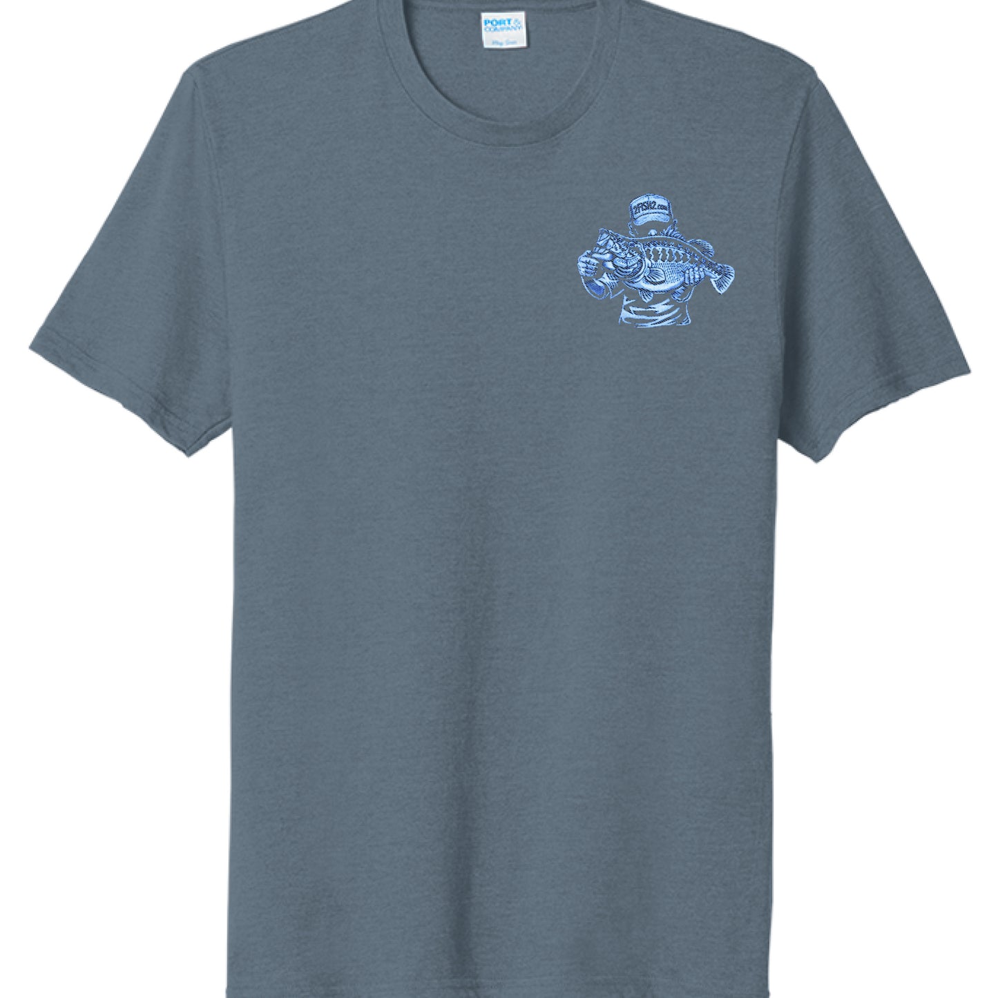 Steel Blue Heather - FRONT