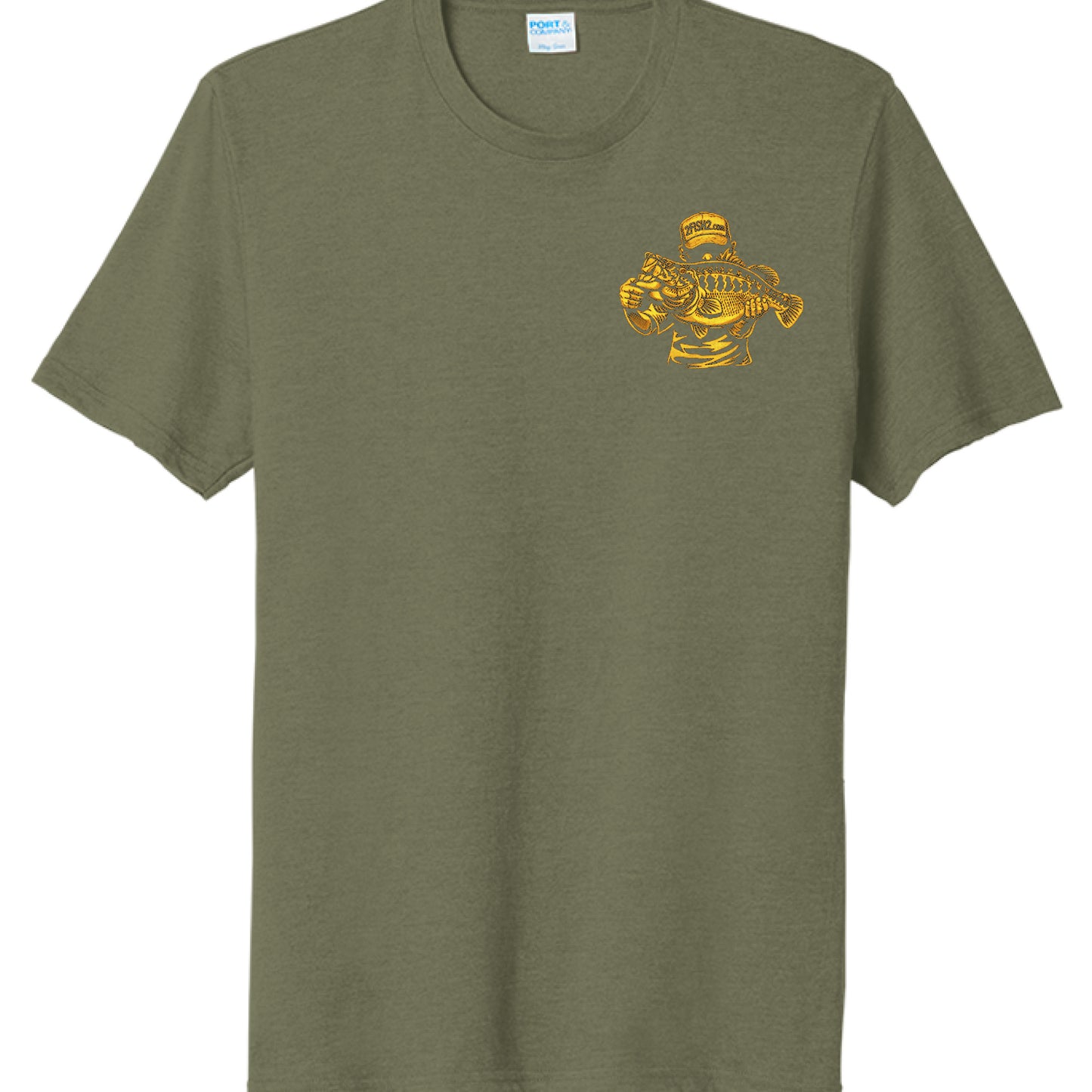 Military Green Heather - FRONT