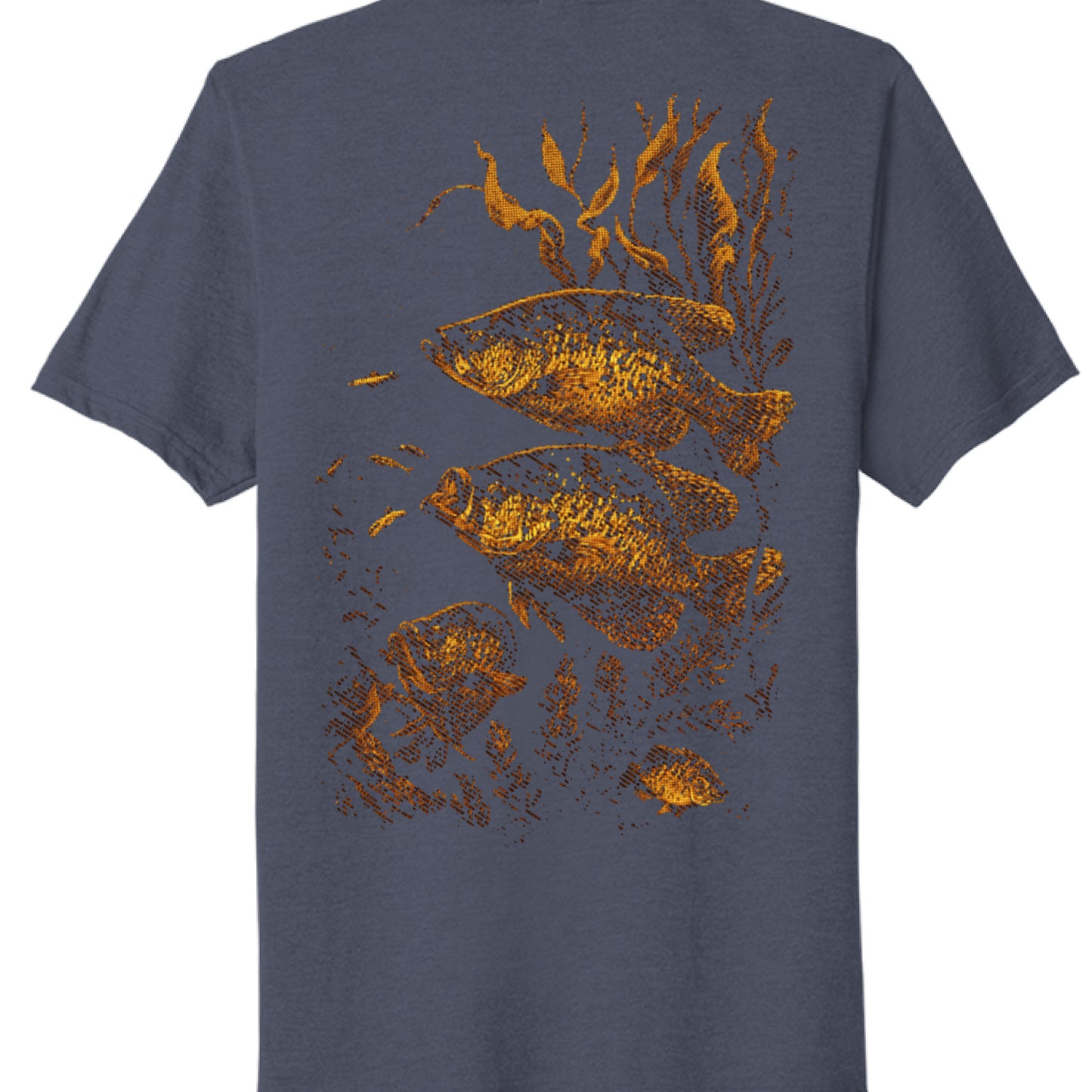 Team Navy Heather - BACK