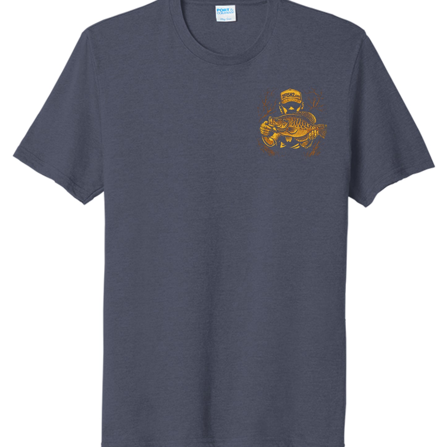 Team Navy Heather - FRONT
