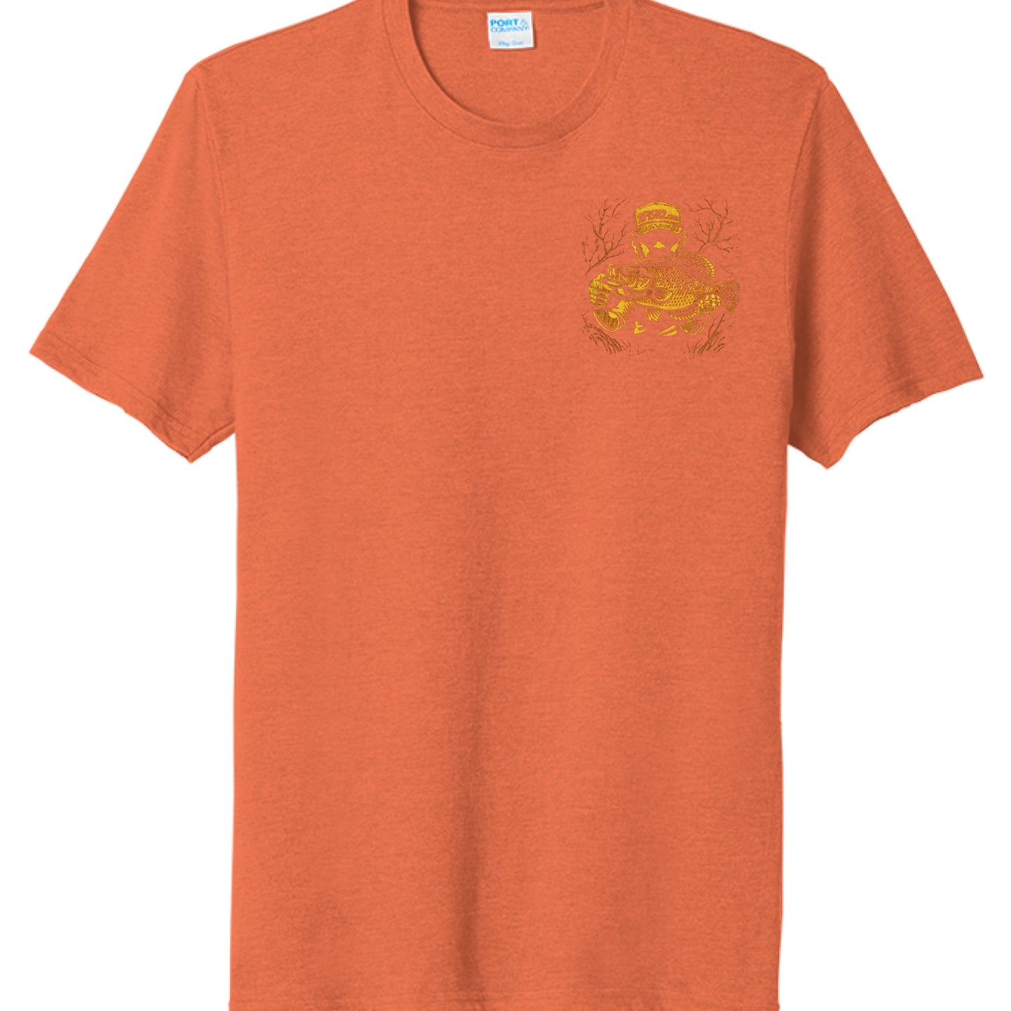 Deep Orange Heather - FRONT