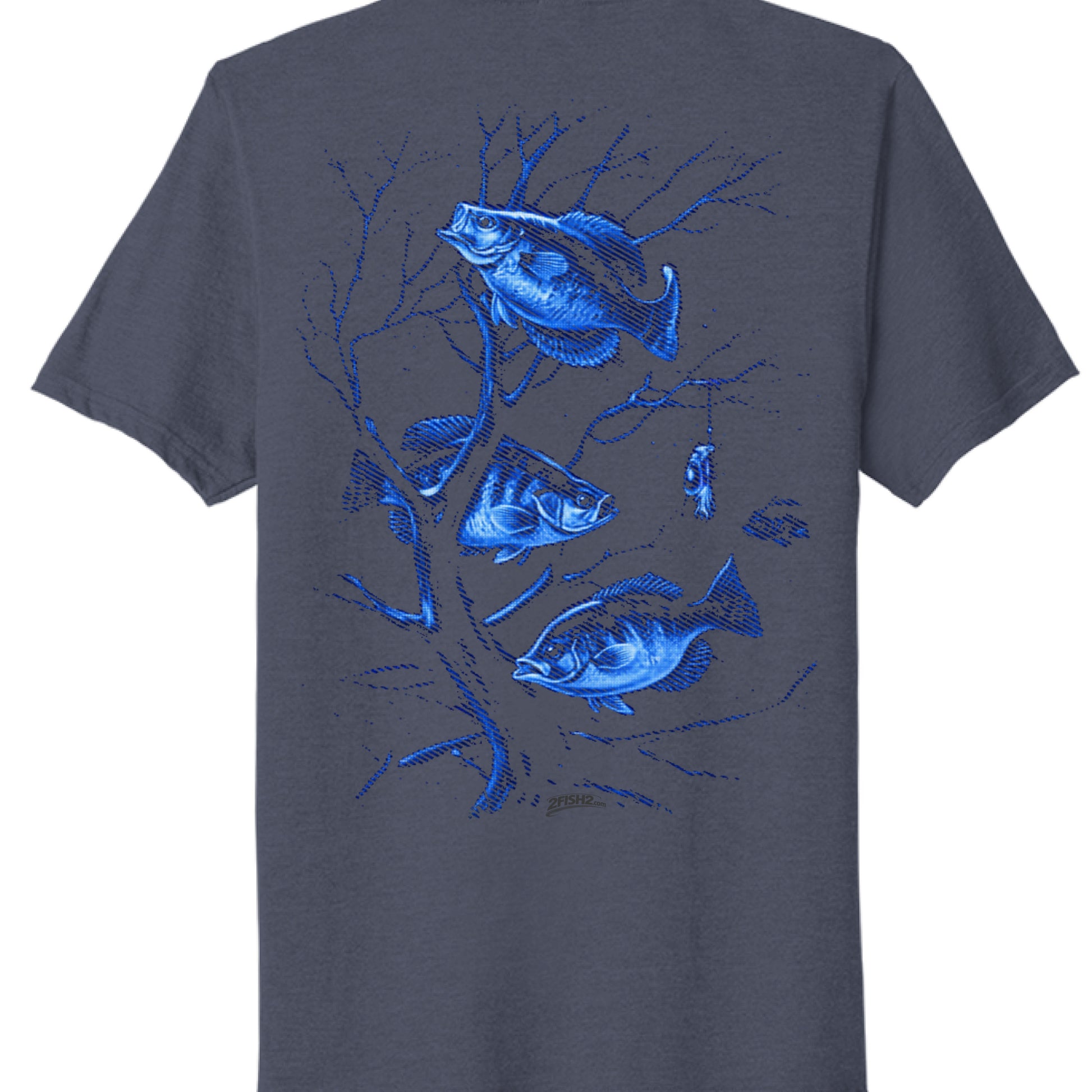 Team Navy Heather - BACK