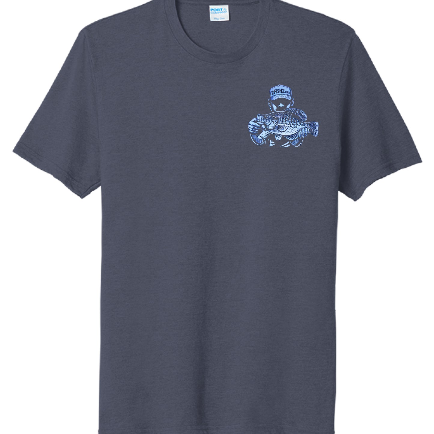 Team Navy Heather - FRONT