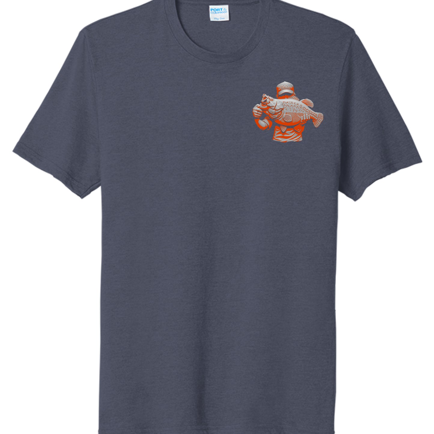 Team Navy Heather - FRONT