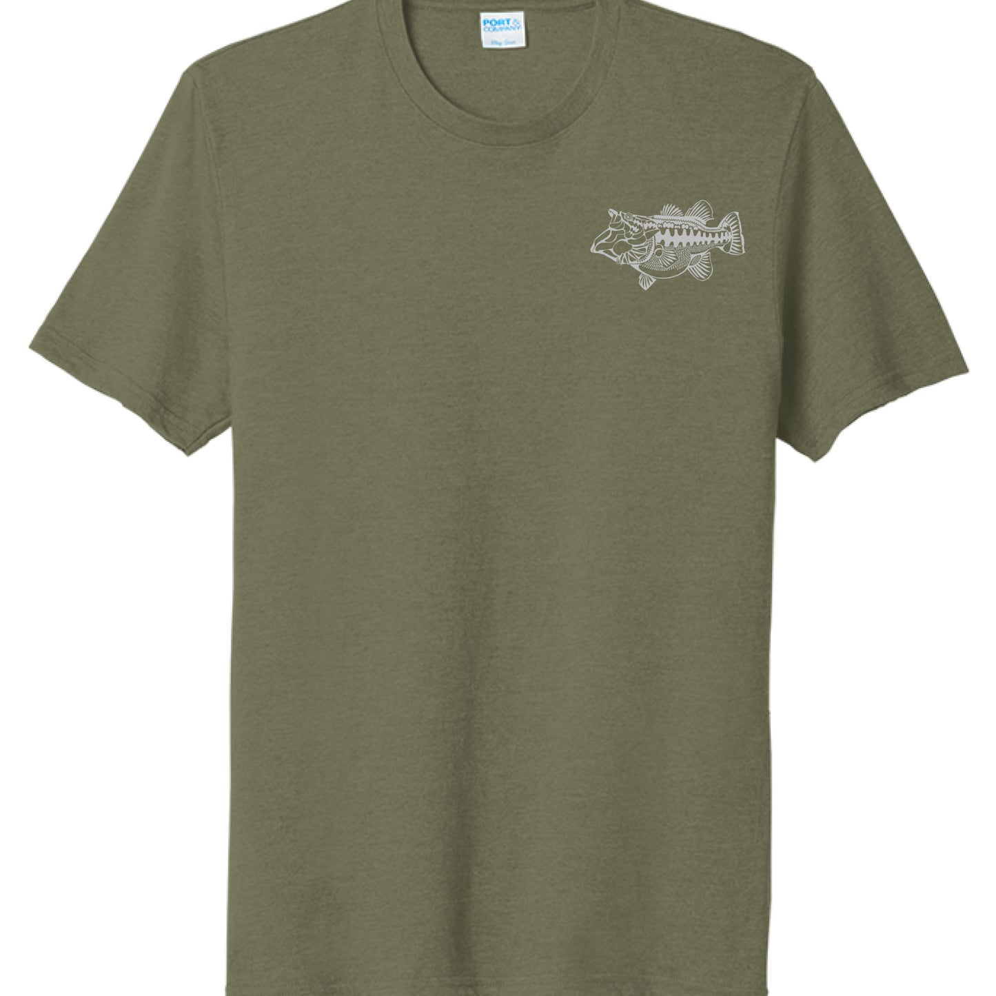 Military Green Heather - FRONT