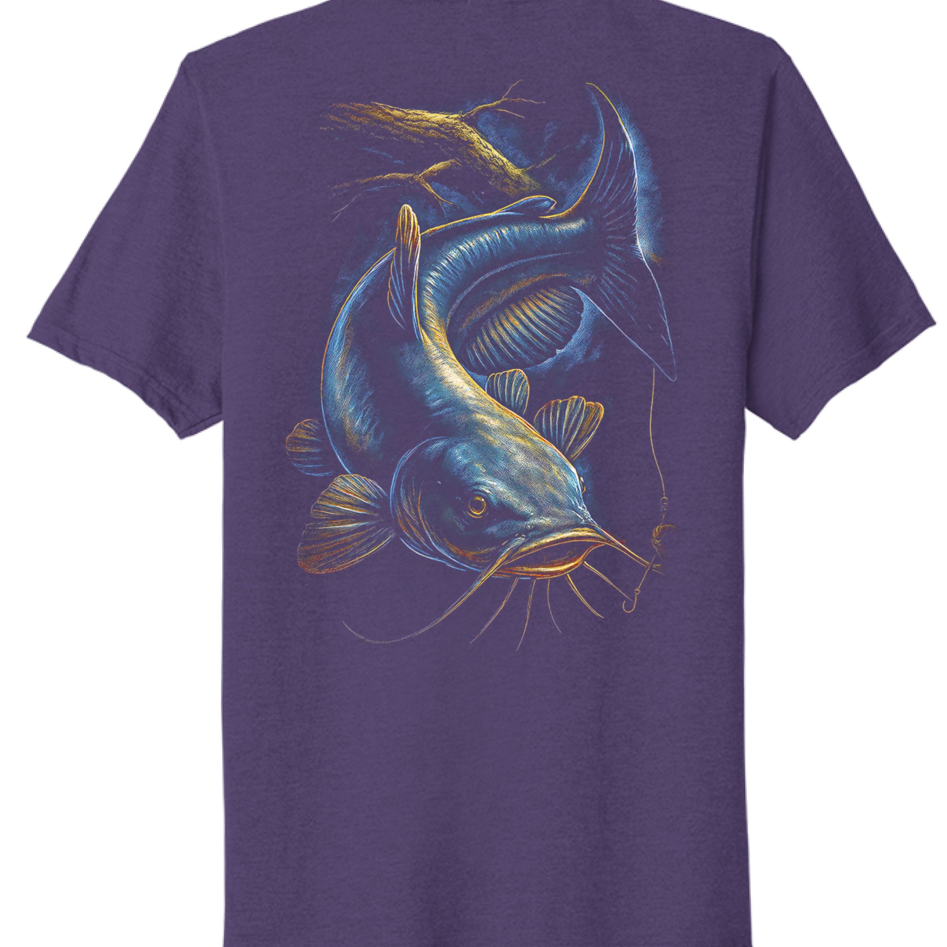Team Purple Heather - BACK