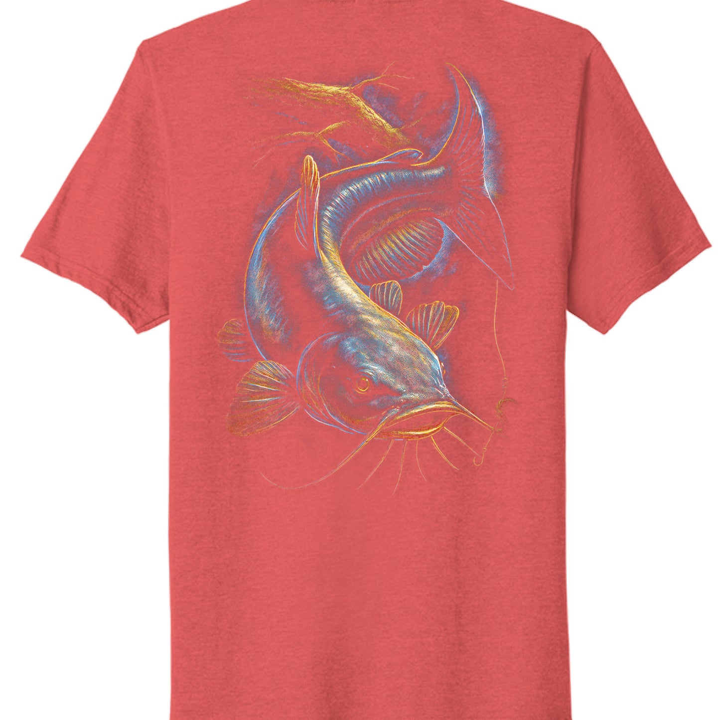 Bright Red Heather - BACK