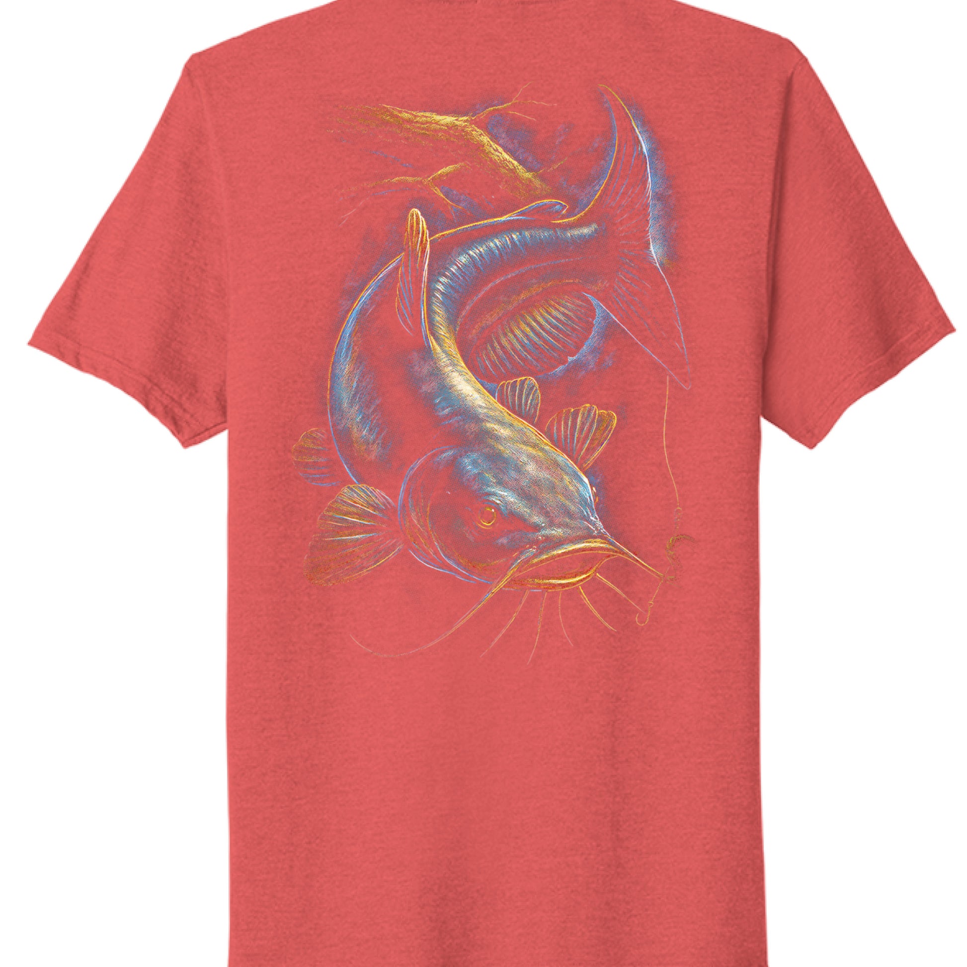 Bright Red Heather - BACK