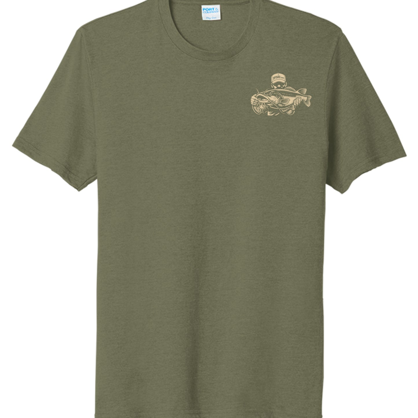 Military Green Heather - FRONT