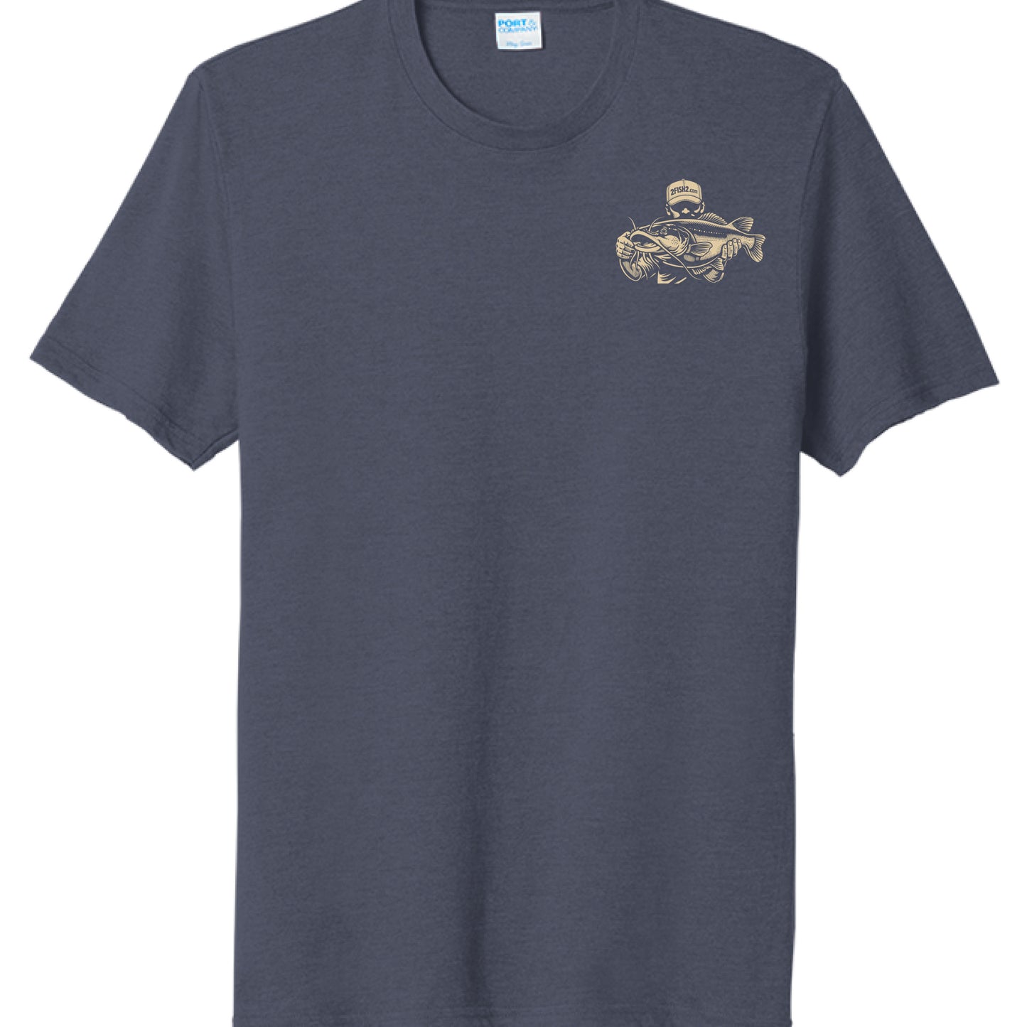 Team Navy Heather - FRONT
