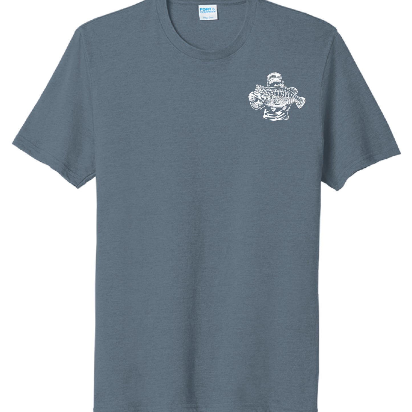 Steel Blue Heather - FRONT