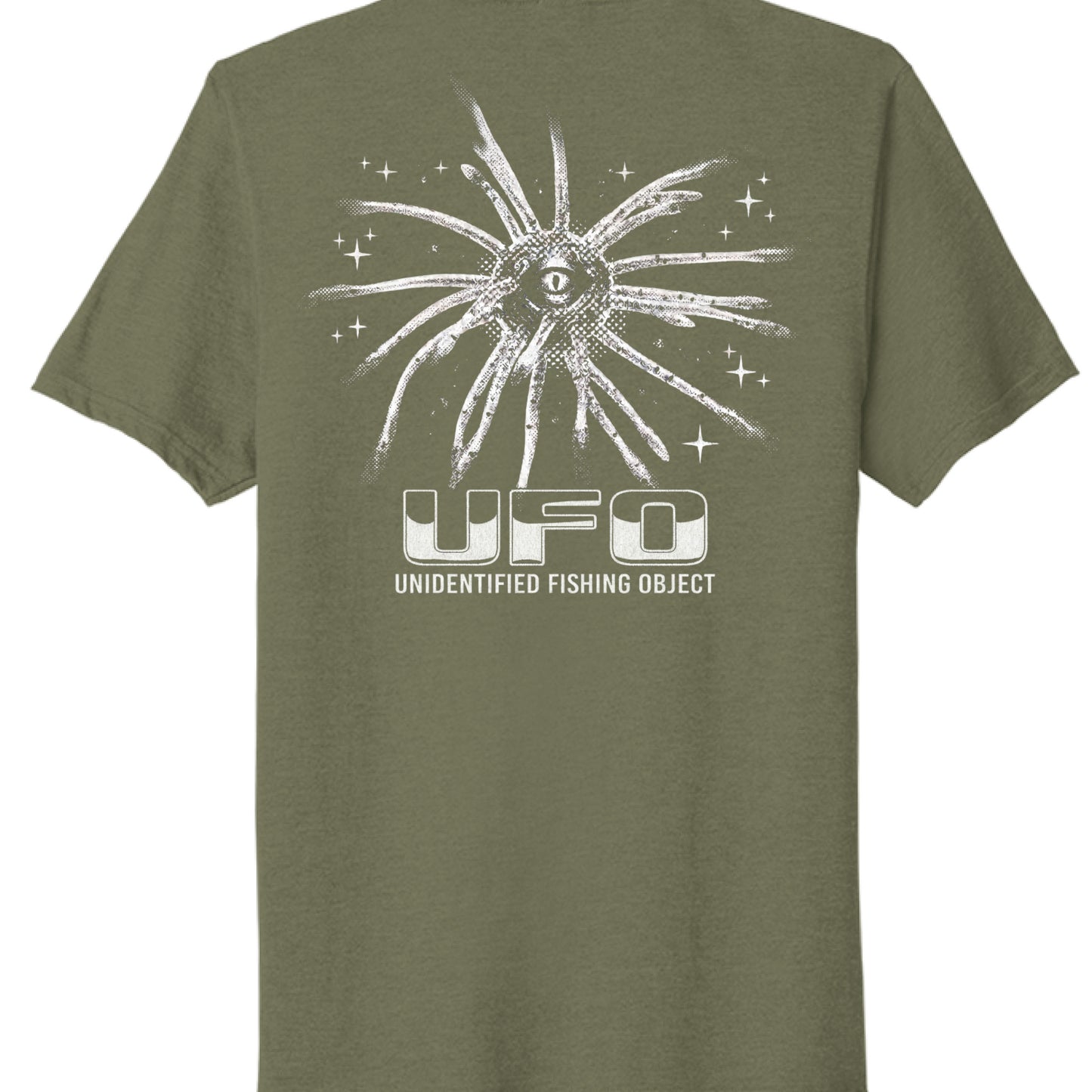 Military Green Heather - BACK