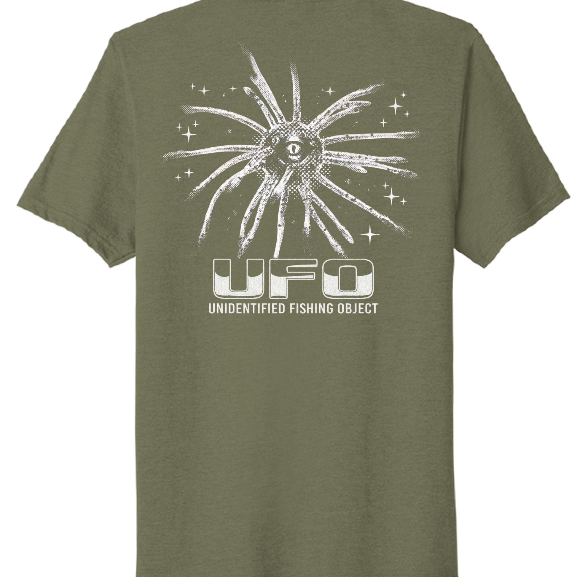 Military Green Heather - BACK
