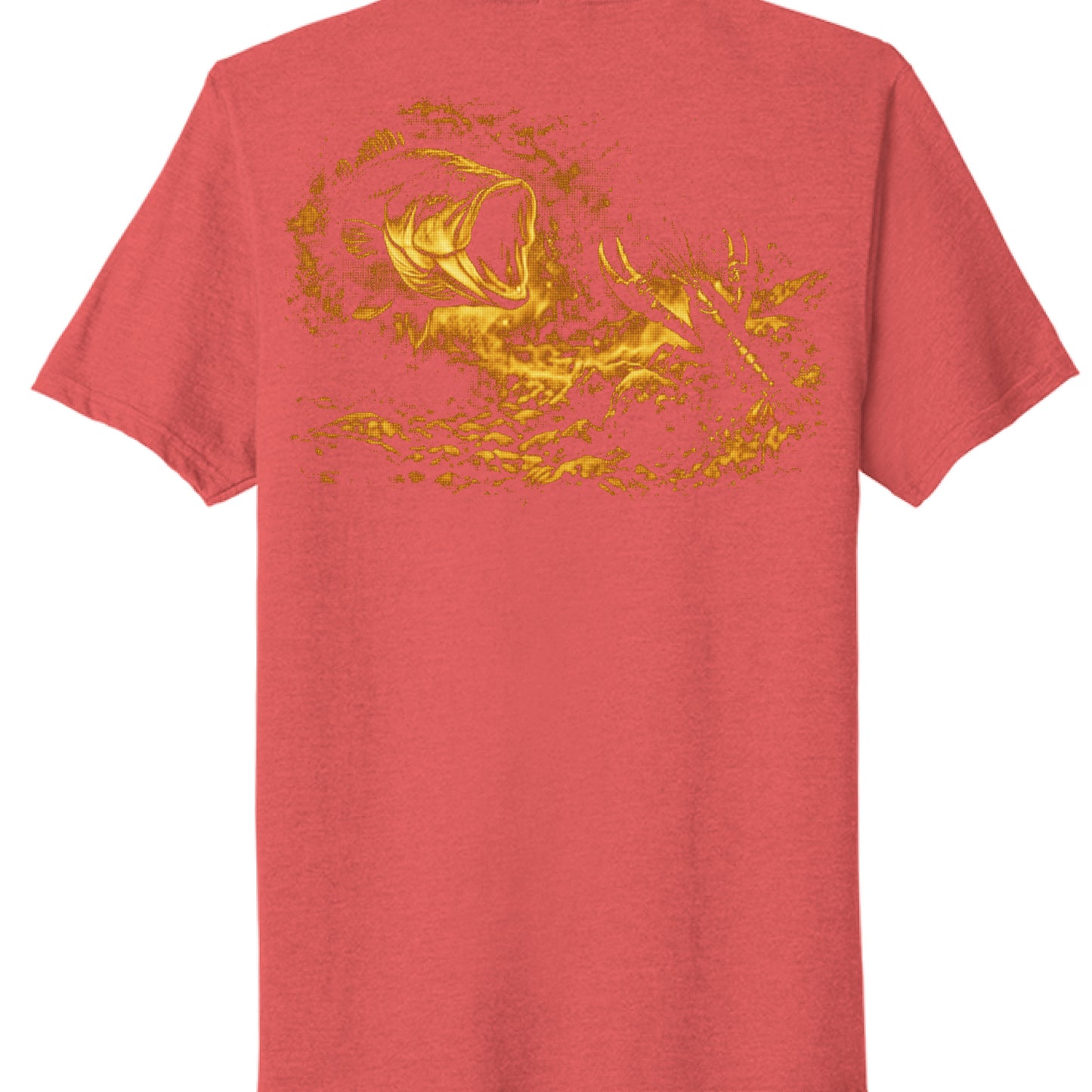 Bright Red Heather - BACK