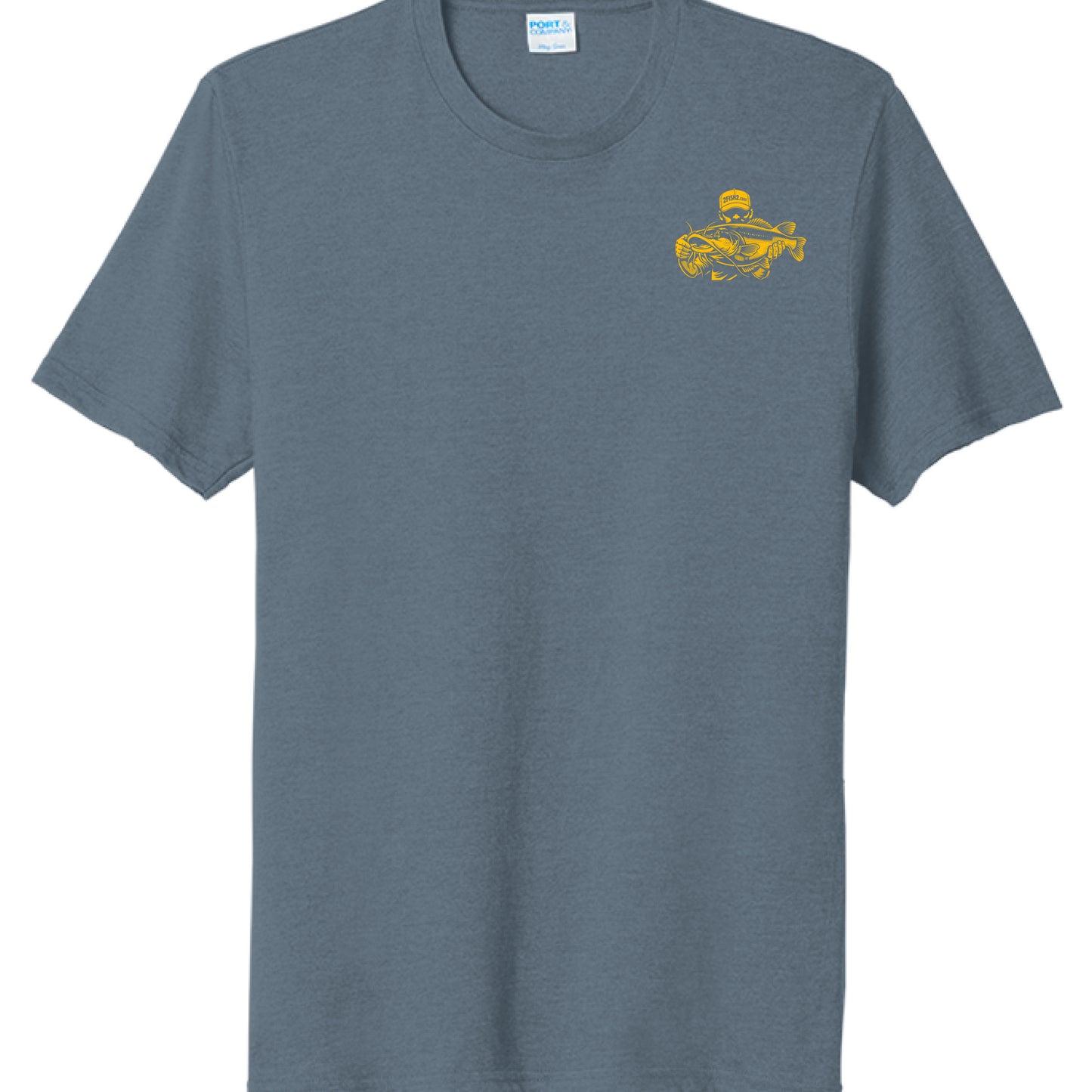 Steel Blue Heather - FRONT