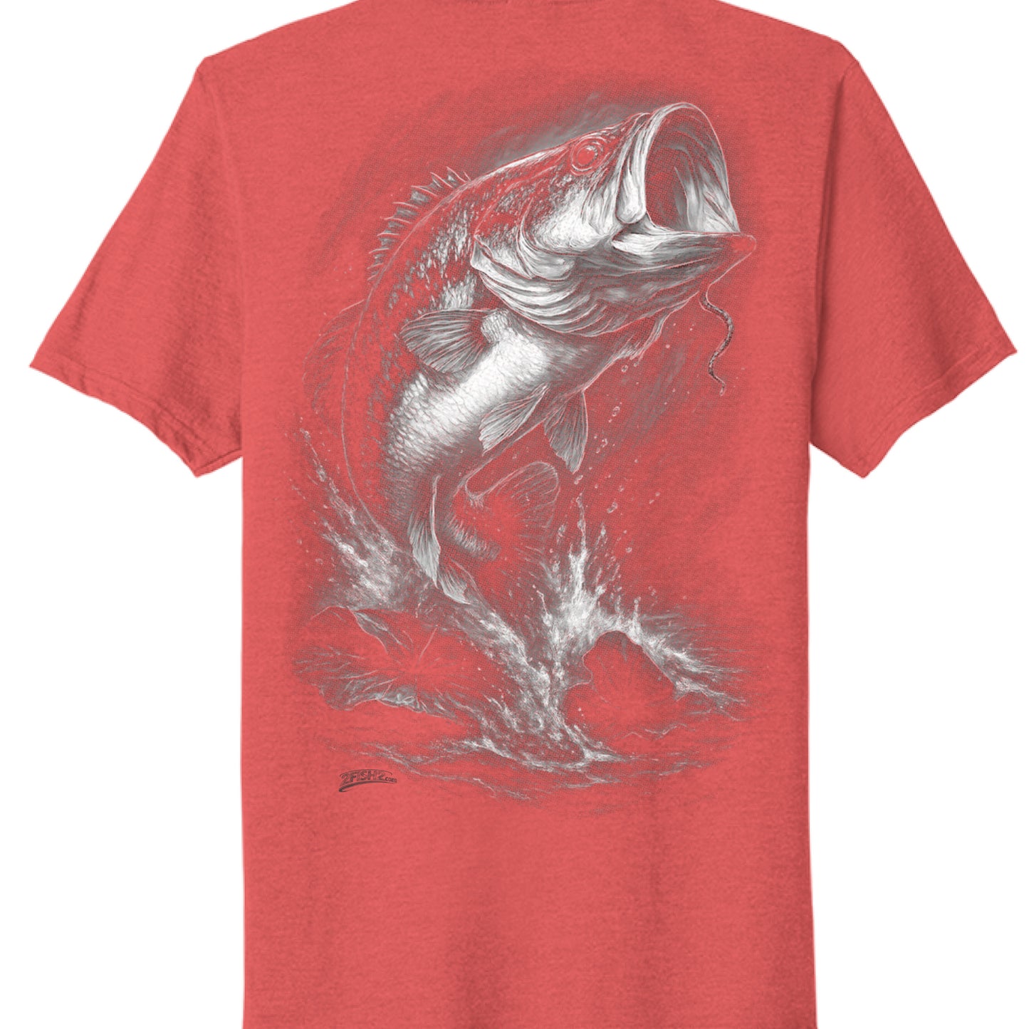 Bright Red Heather - BACK