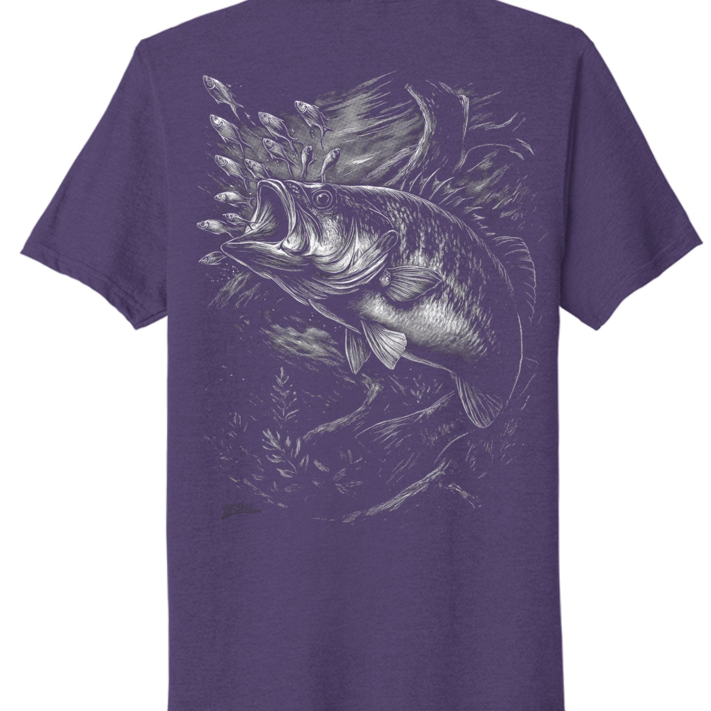 Team Purple Heather - BACK